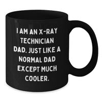 Load image into Gallery viewer, Funny X-Ray Technician Gifts for Him on Valentine's - Black Coffee Mug - Additional
