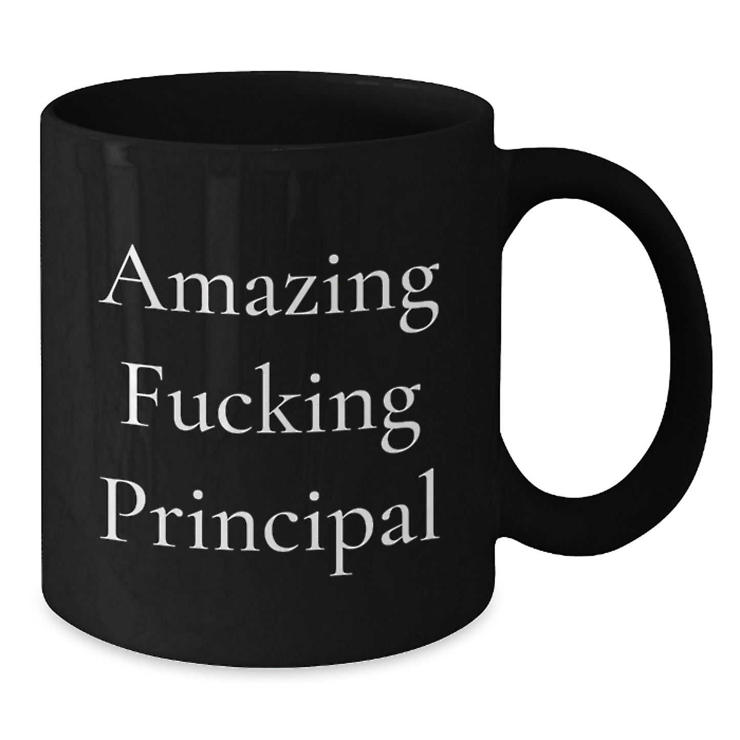 Funny Principal Black Coffee Mug Gifts from Men to Gift for Principal on Mother's Day - Additional