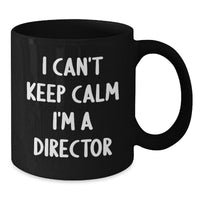 Load image into Gallery viewer, Funny Director Black Coffee Mugs for Him Gifts from Friends Valentine's Unique - Additional
