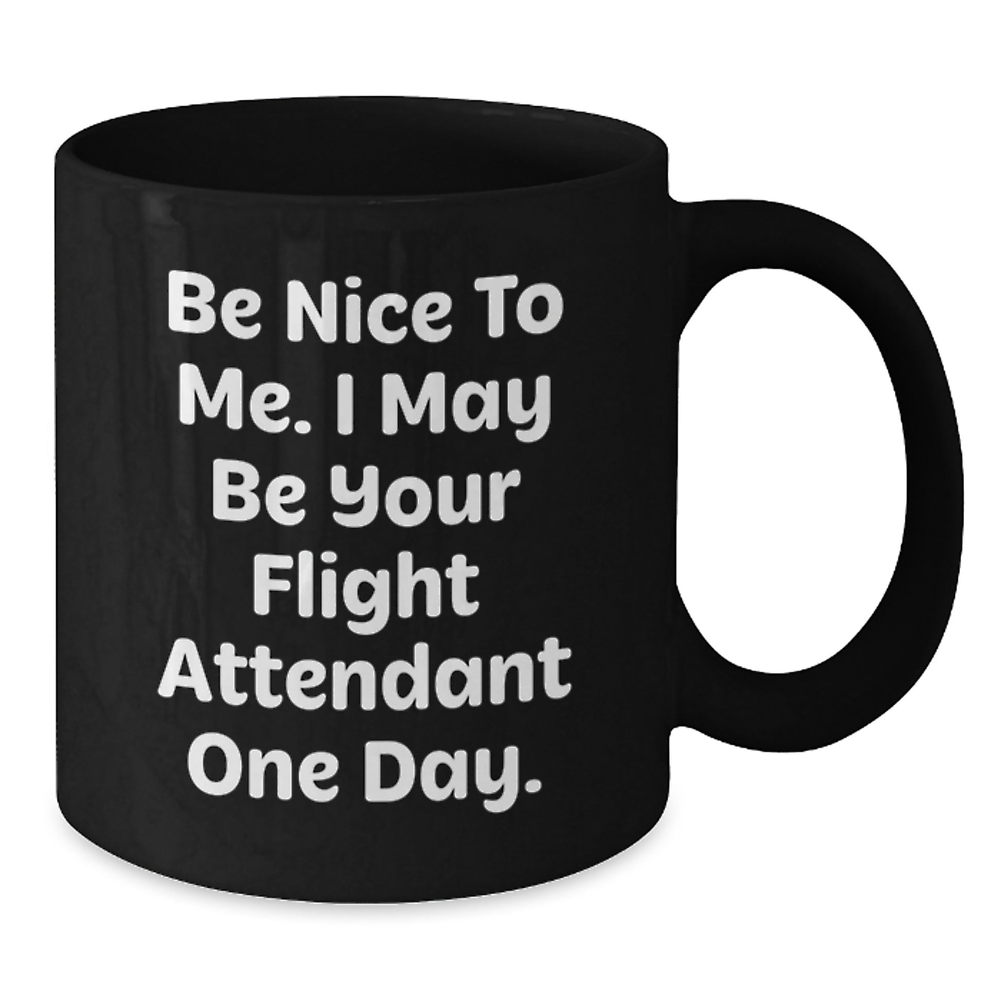 Funny Flight Attendant Black Coffee Mugs Gifts from Men for Dad on Father's Day Unique Unique - Additional