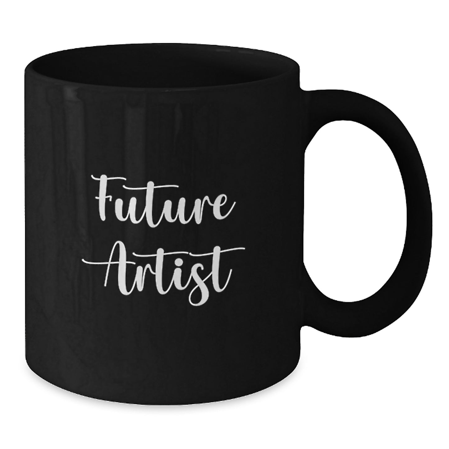 Funny Inspirational Gifts from Friends to Future Artist Black Coffee Mug Graduation Unique Gifts - Additional