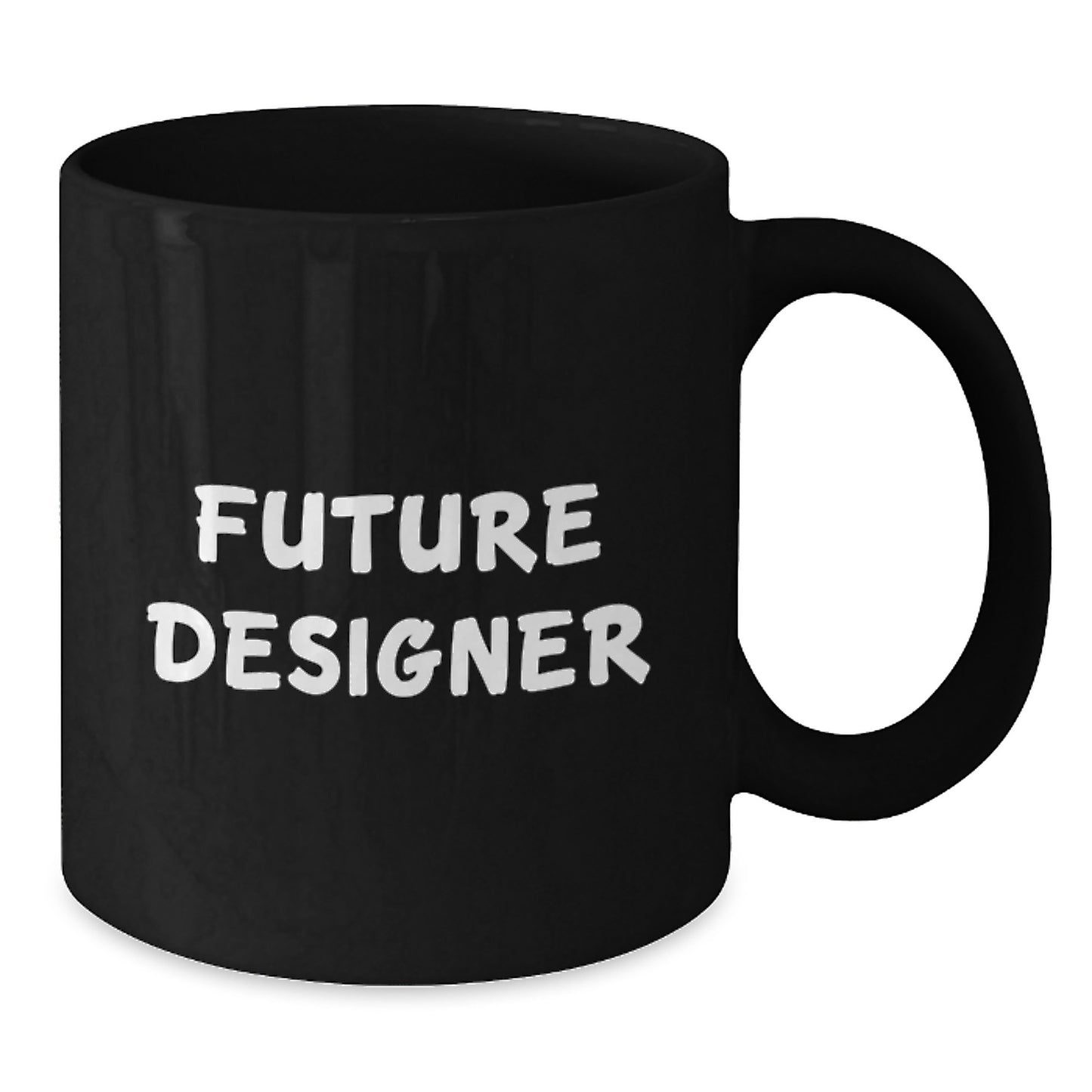 Designer Black Coffee Mugs Funny Quote Gifts for Future Designer Valentine's Unique Designs from Family - Additional