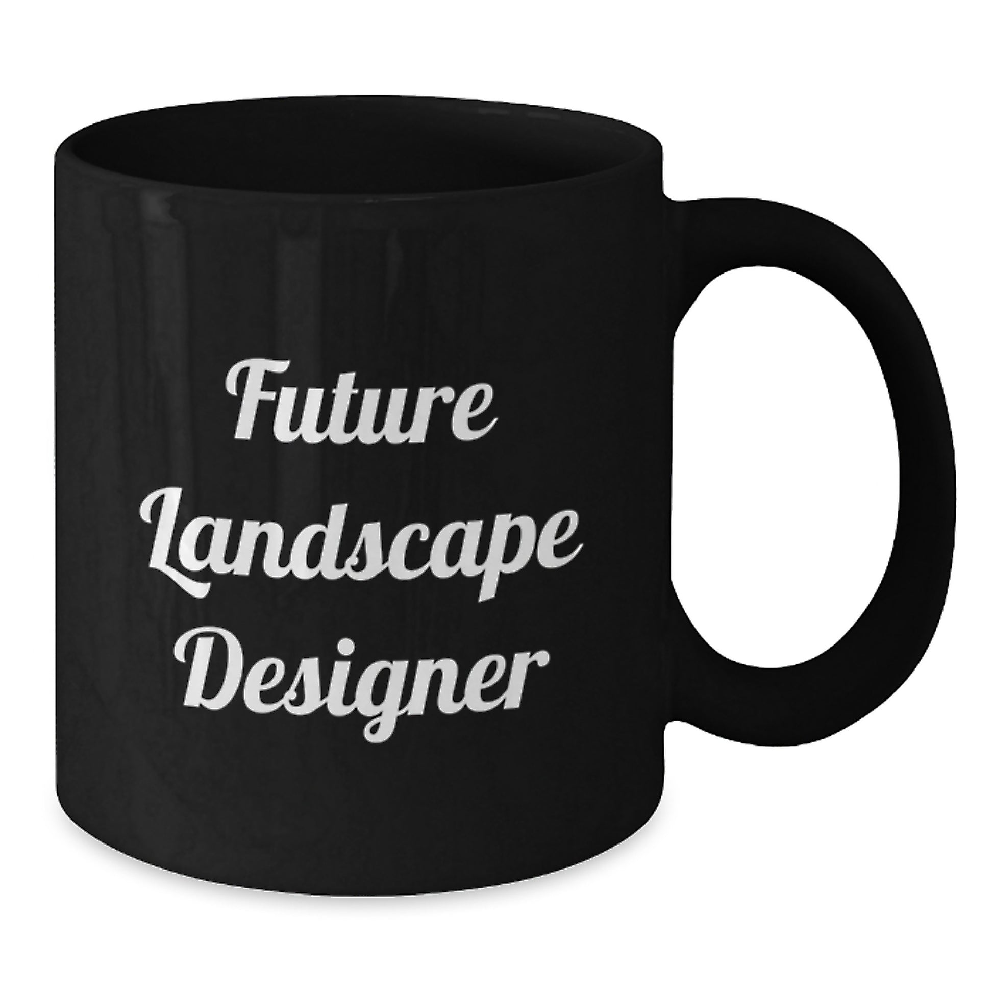 Funny Landscape Designer Gifts, Unique Black Coffee Mug, Inspirational Quote for Future Landscape Designer, Graduation Unique Gifts from Friends to Landscape Designer - Additional