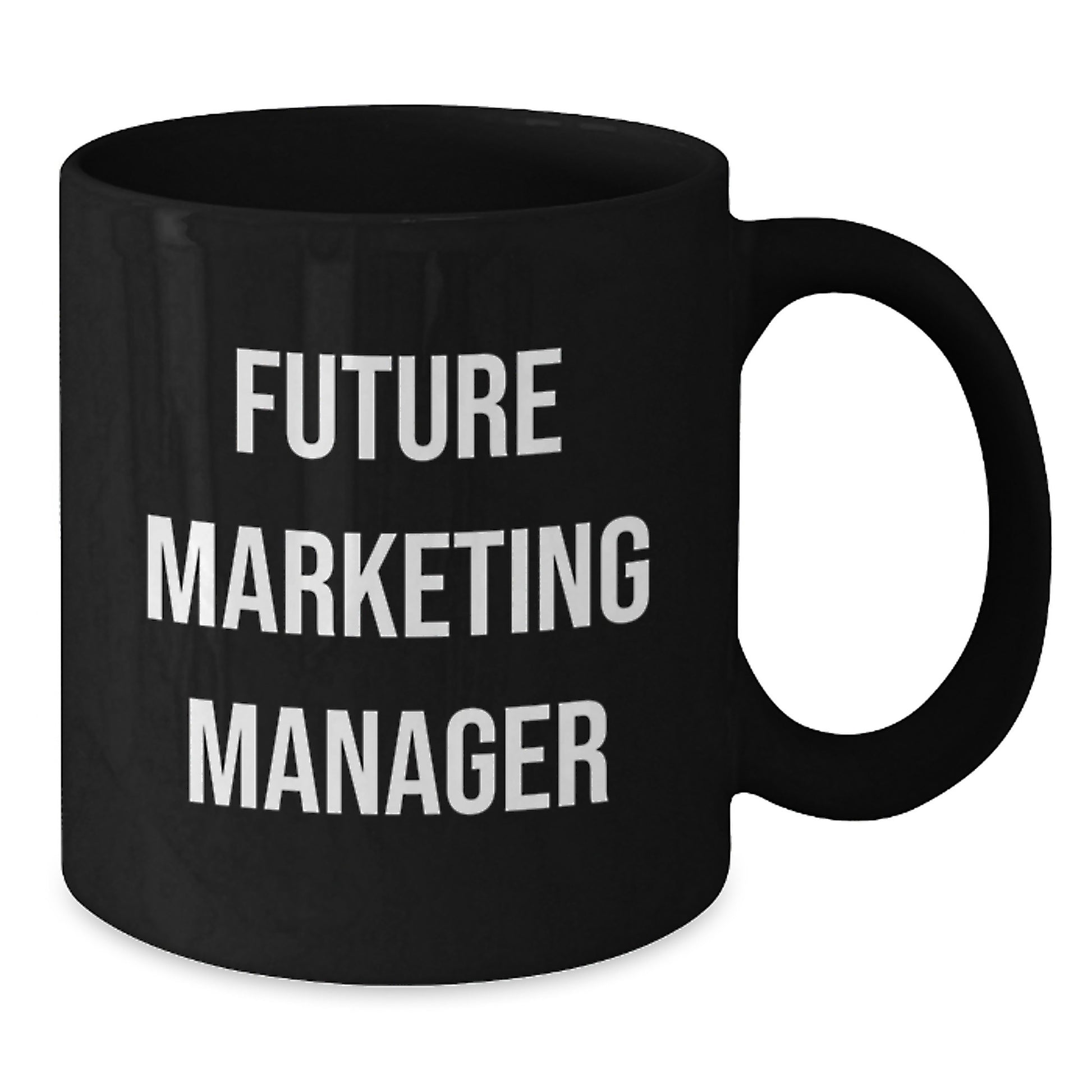 Marketing Manager Funny Quote Black Coffee Mug Gifts for Future Marketing Manager Friends Family - Additional