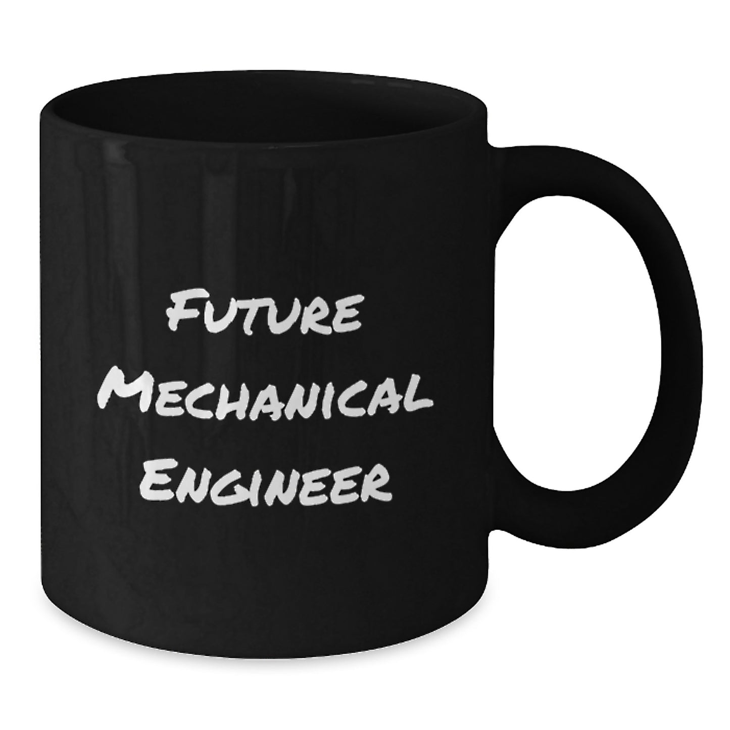 Funny Mechanical Engineer Graduation Unique Gifts from Family to Future Mechanical Engineer Black Coffee Mug - 'I'm not arguing, I'm just explaining why I'm right' - Additional