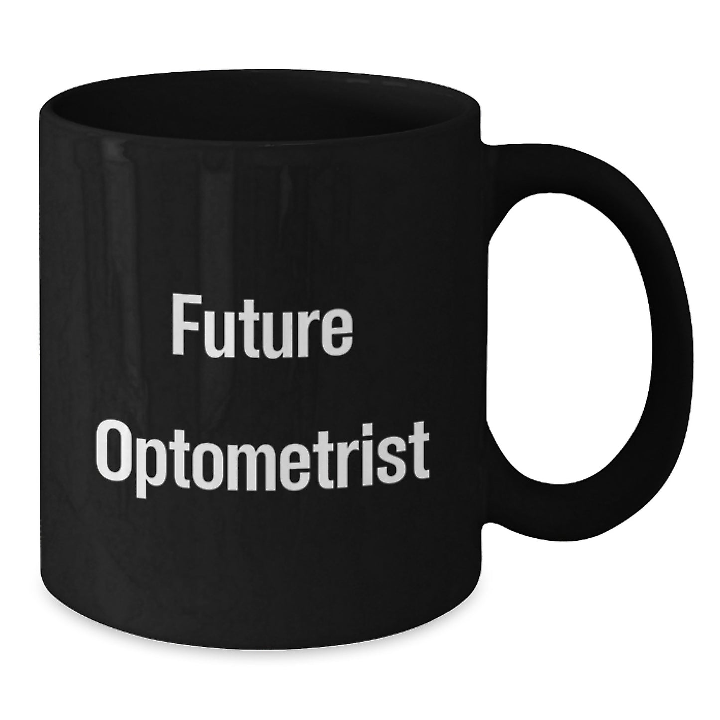 Future Optometrist Graduation Unique Gifts from Family, Funny 'May the Specular Reflex be with You' Black Coffee Mug, Optometrist Gifts for Friends, Black Coffee Mug for Men - Additional