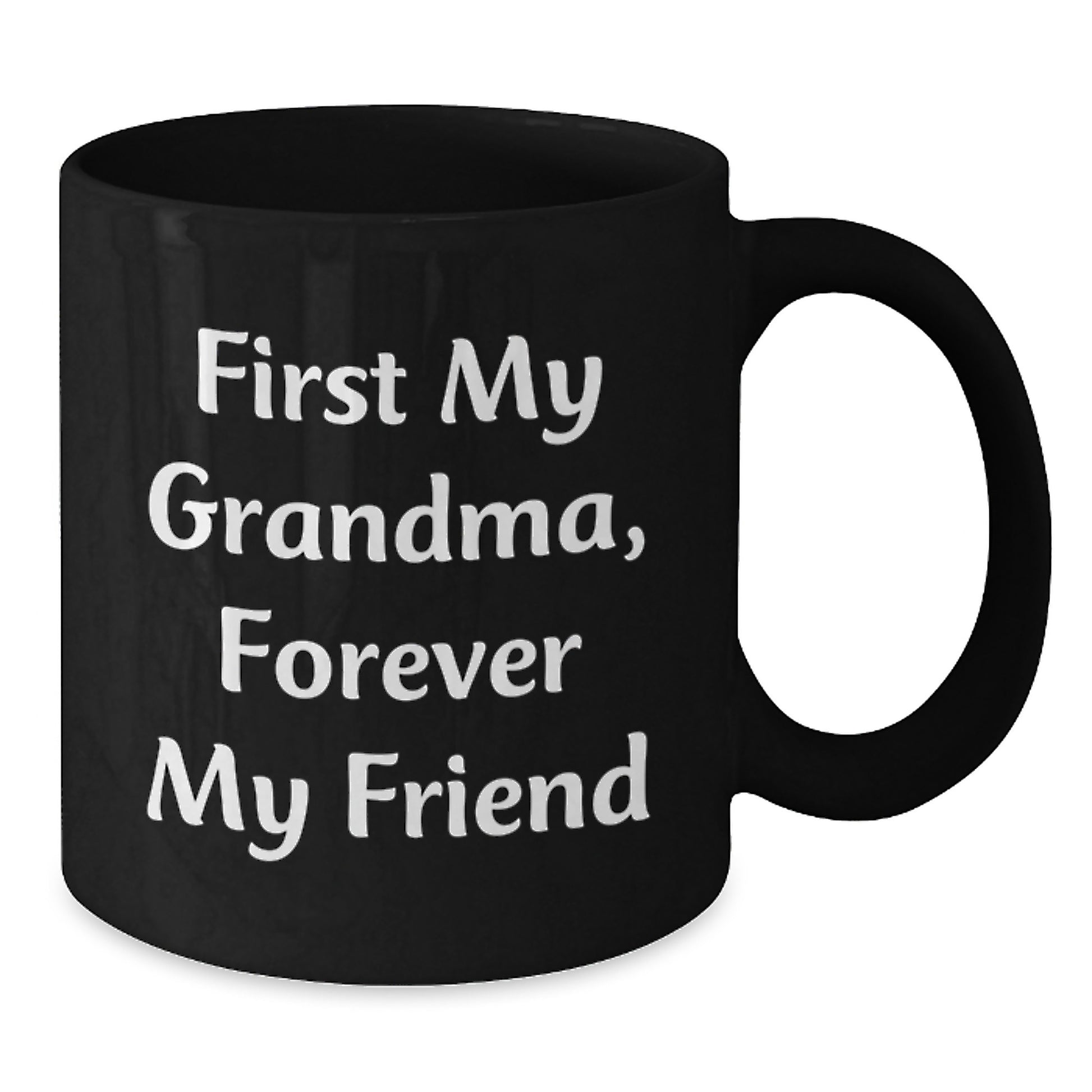 Grandma Gifts from Men to Women, Funny Black Coffee Mug for Grandma on Valentine's, Perfect for Grandma's Birthday - Additional