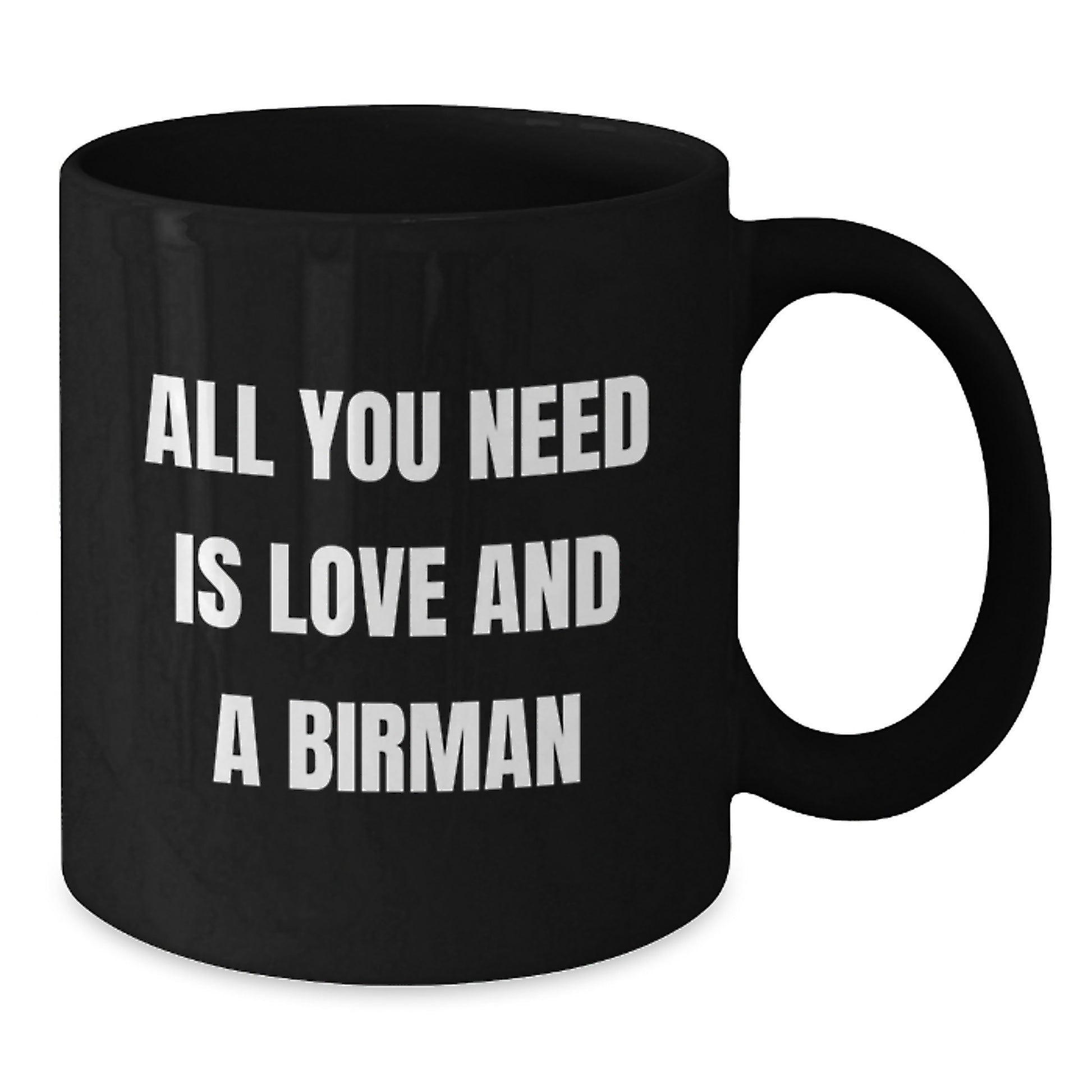 Funny Birman Cat Black Coffee Mugs Gifts from Family, Friends, or Coworkers for Graduation Unique Gifts for Birman Cat Lovers - Additional