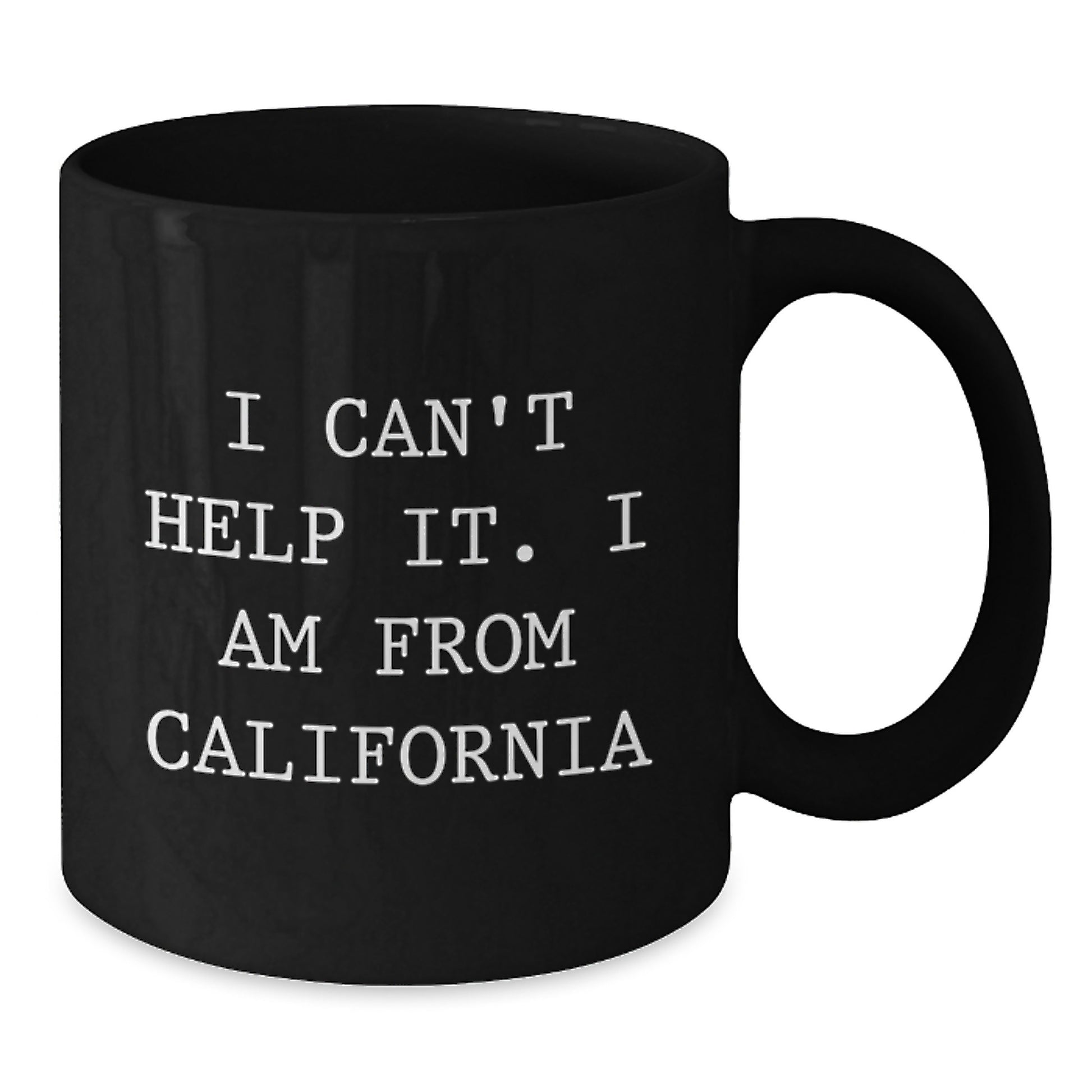 California Funny Quote Black Coffee Mug Gifts for Men from Friends and Family, Graduation Unique - Additional