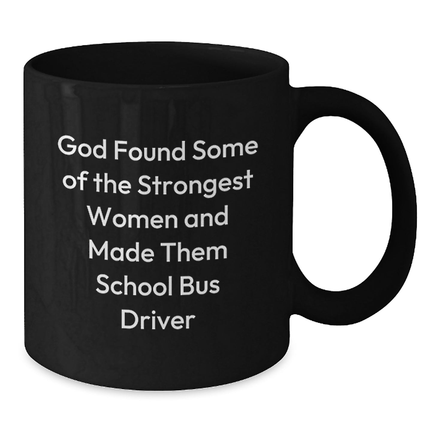 Funny School Bus Driver Gifts from Friends, Unique Black Coffee Mugs for School Bus Drivers, Inspirational Graduation Unique Gifts - Additional