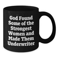 Load image into Gallery viewer, Funny Underwriter Gifts from Men, Women, Friends or Coworkers - Unique Valentine's Coffee Mugs for Underwriter Lovers, Black Coffee Mug, Inspirational Quote - Additional
