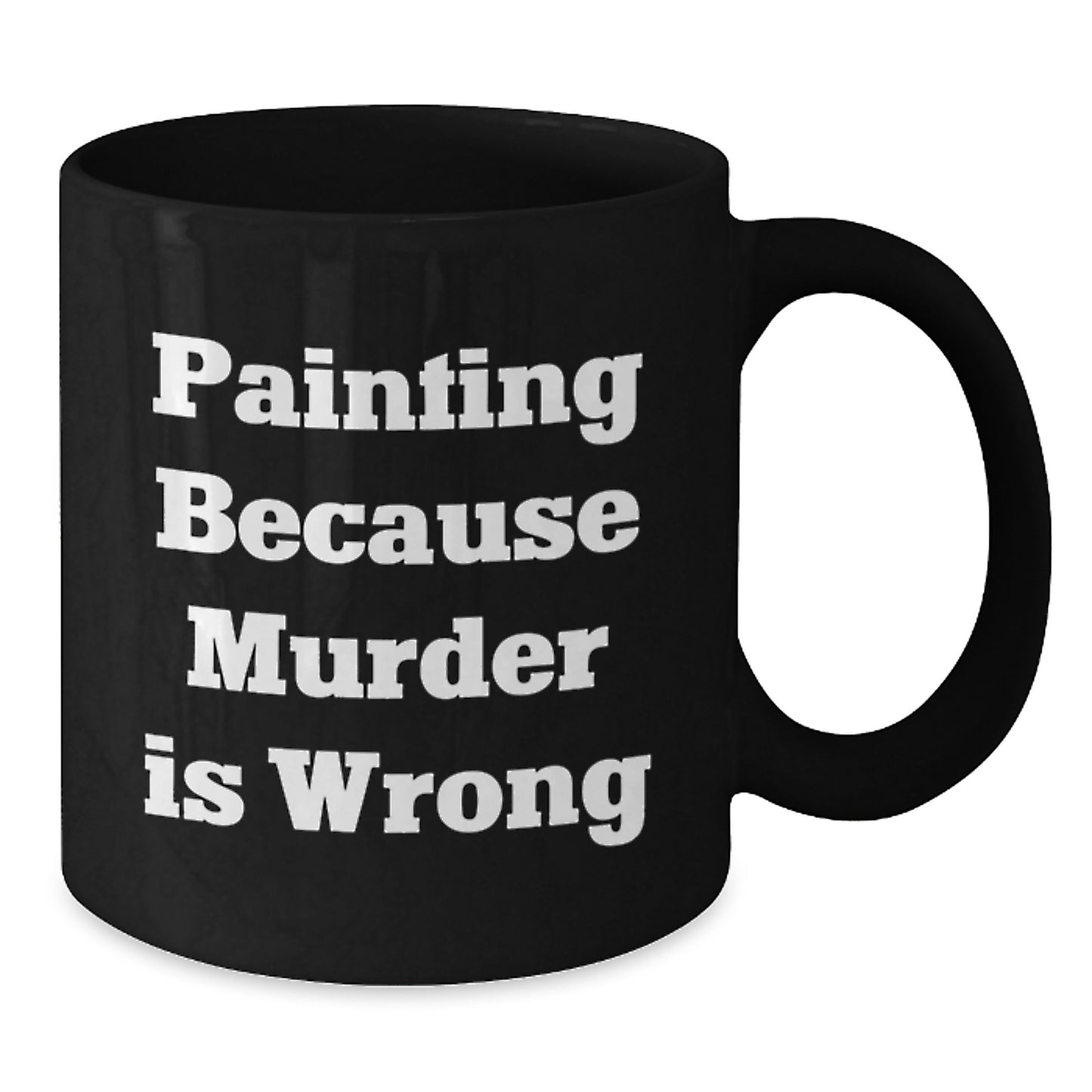 Funny Painting Graduation Gifts from Friends and Family for Men Women Black Coffee Mug - Additional