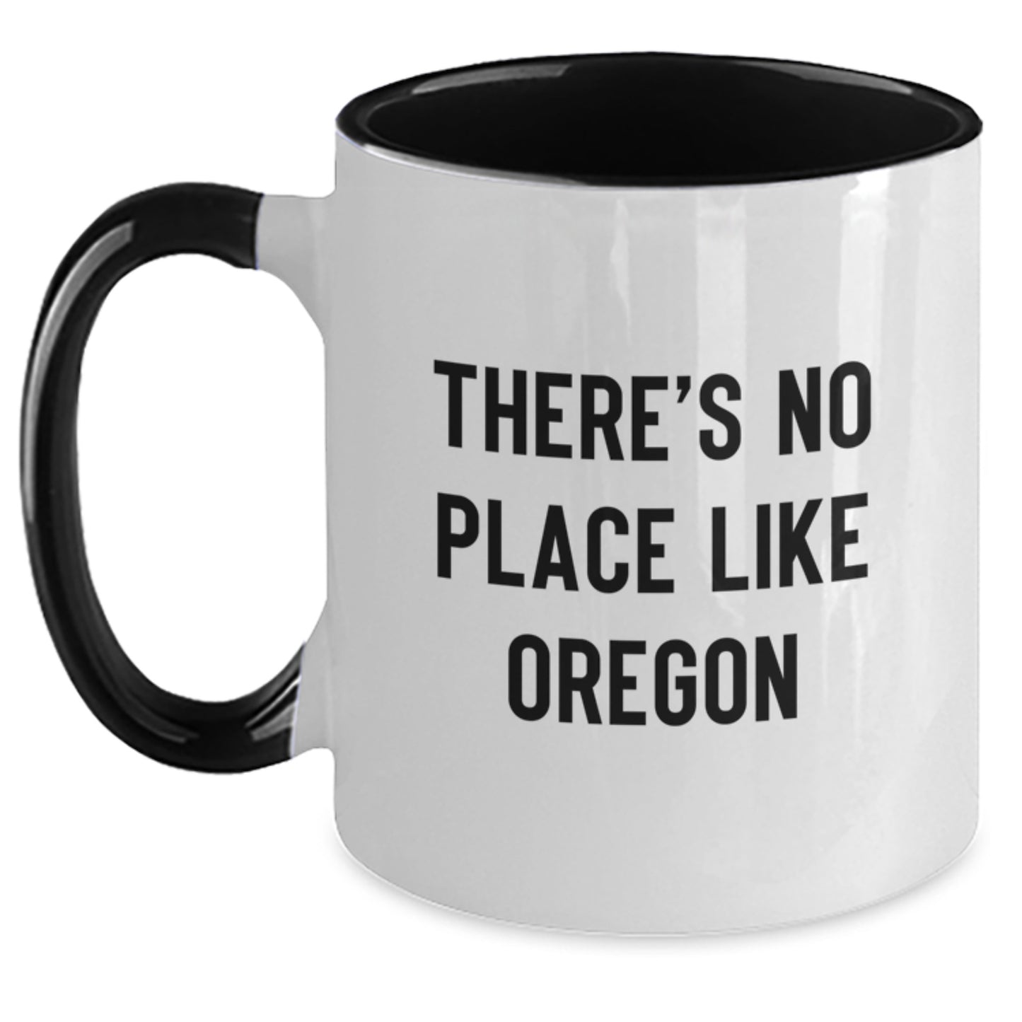 Funny Oregon Two Tone Coffee Mugs Gifts for Men from Oregon - Unique Graduation Unique Gifts - Main