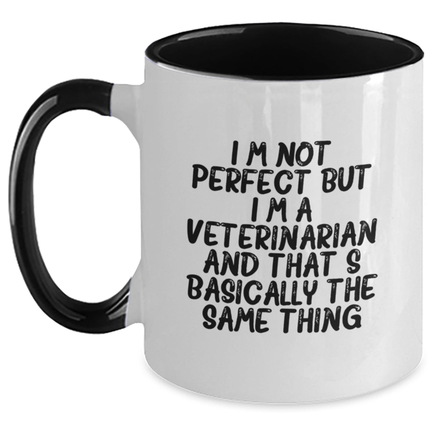 Veterinarian Keepsake Two Tone Coffee Mug for Him Birthday Gift - Main