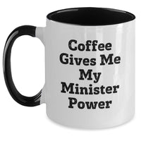 Load image into Gallery viewer, Funny Minister Coffee Mug Gifts for Men Women Friends Coworkers Family Valentine's Unique - Main
