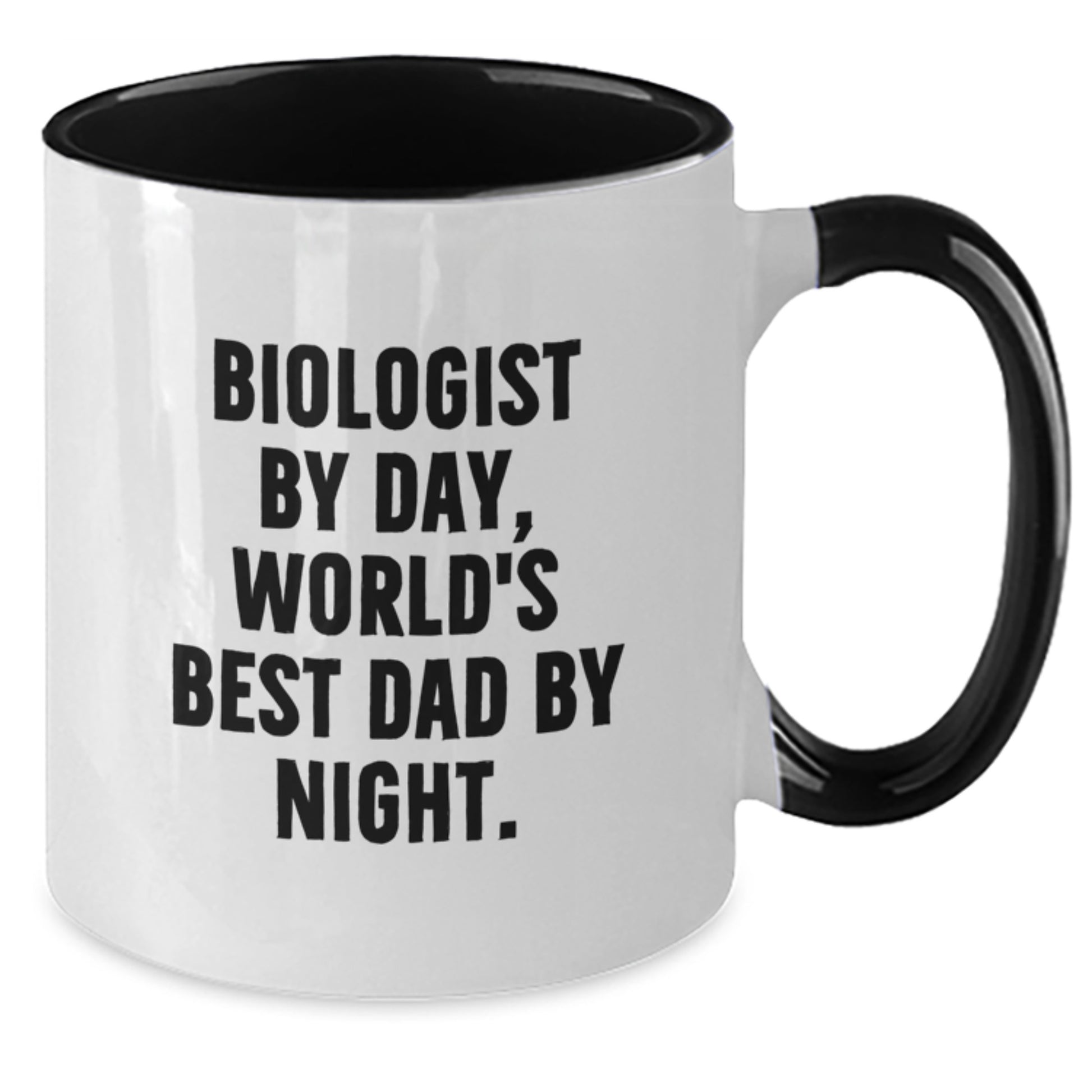 Birthday Gift for Her Biologist By Day, World's Best Dad By Night Mug - Additional