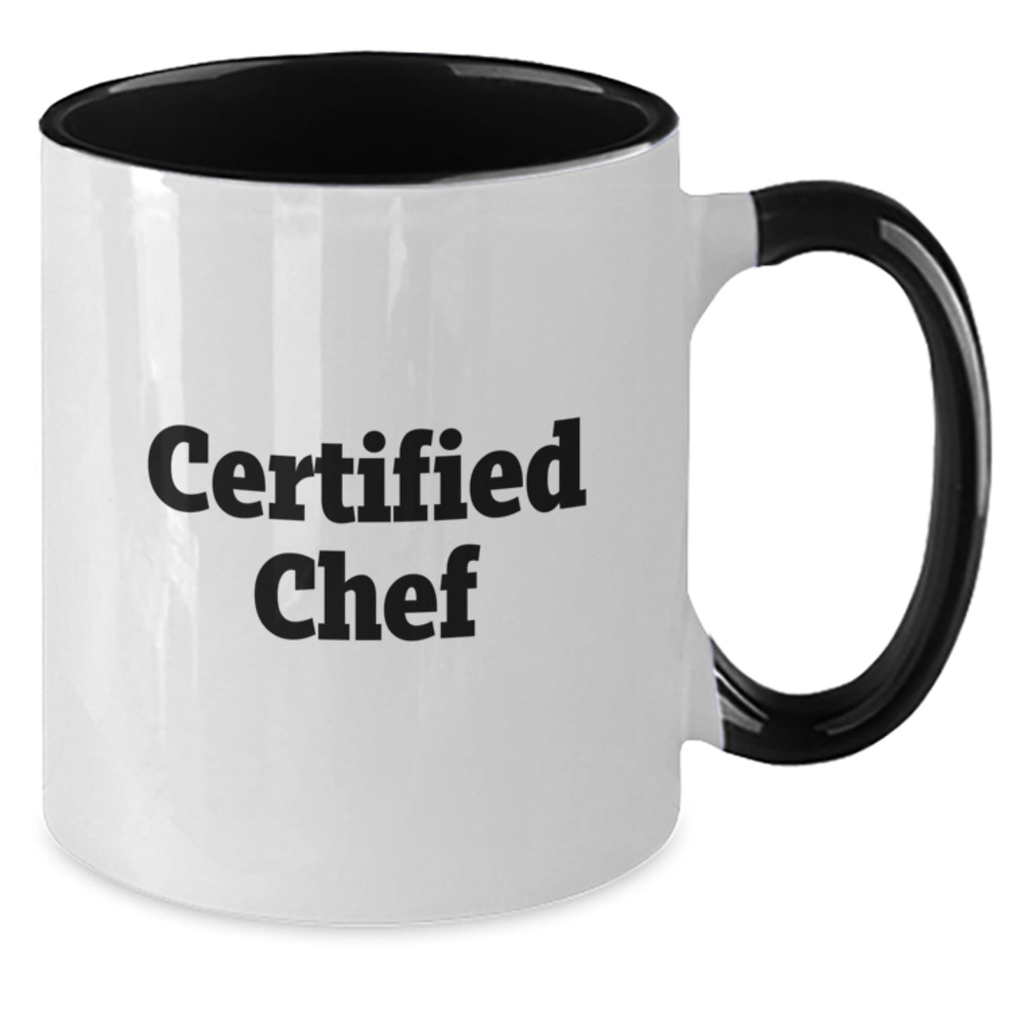 Funny Chef Quotes Gifts from Friends for Chef Christmas Unique Mugs, Two Tone Coffee Mug, 11oz Ceramic, Black and White, Red and White, Navy and White, Pink and White, Microwave and Dishwasher Safe - Additional