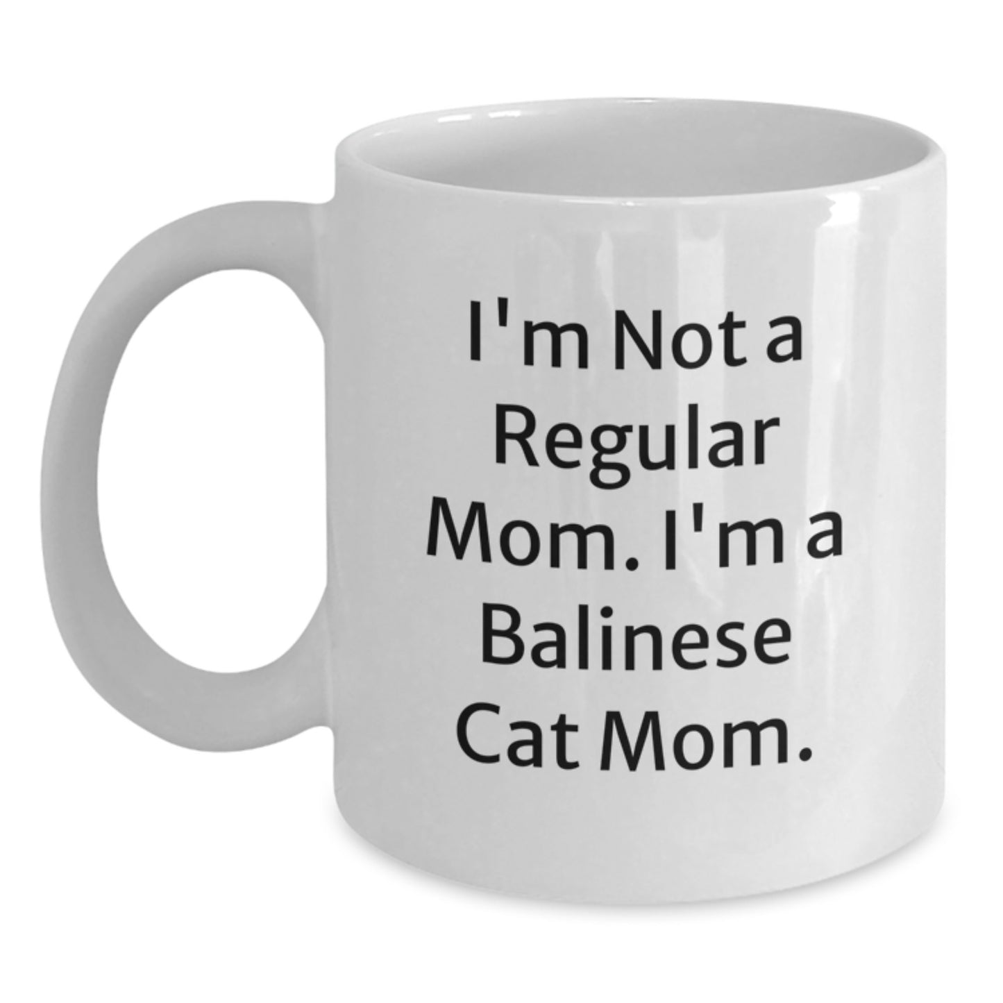Balinese Cat Mom Keepsake Ceramic Mug – Birthday Gift for Him - Main