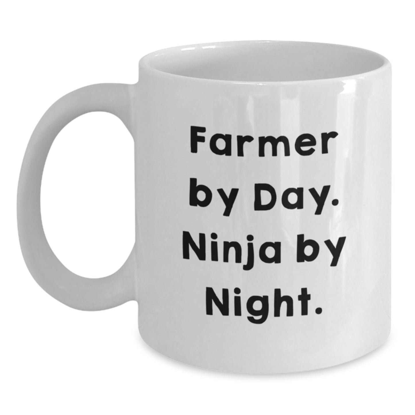 Farmer Gifts from Friends Funny White Coffee Mugs - Birthday Unique Ideas for Farmers, Men, Women, Family - Main