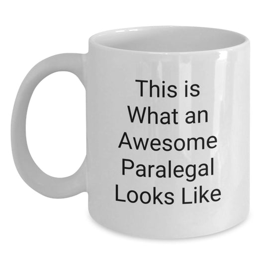 Paralegal Keepsake Premium White Coffee Mug for Him Graduation Gift - Main