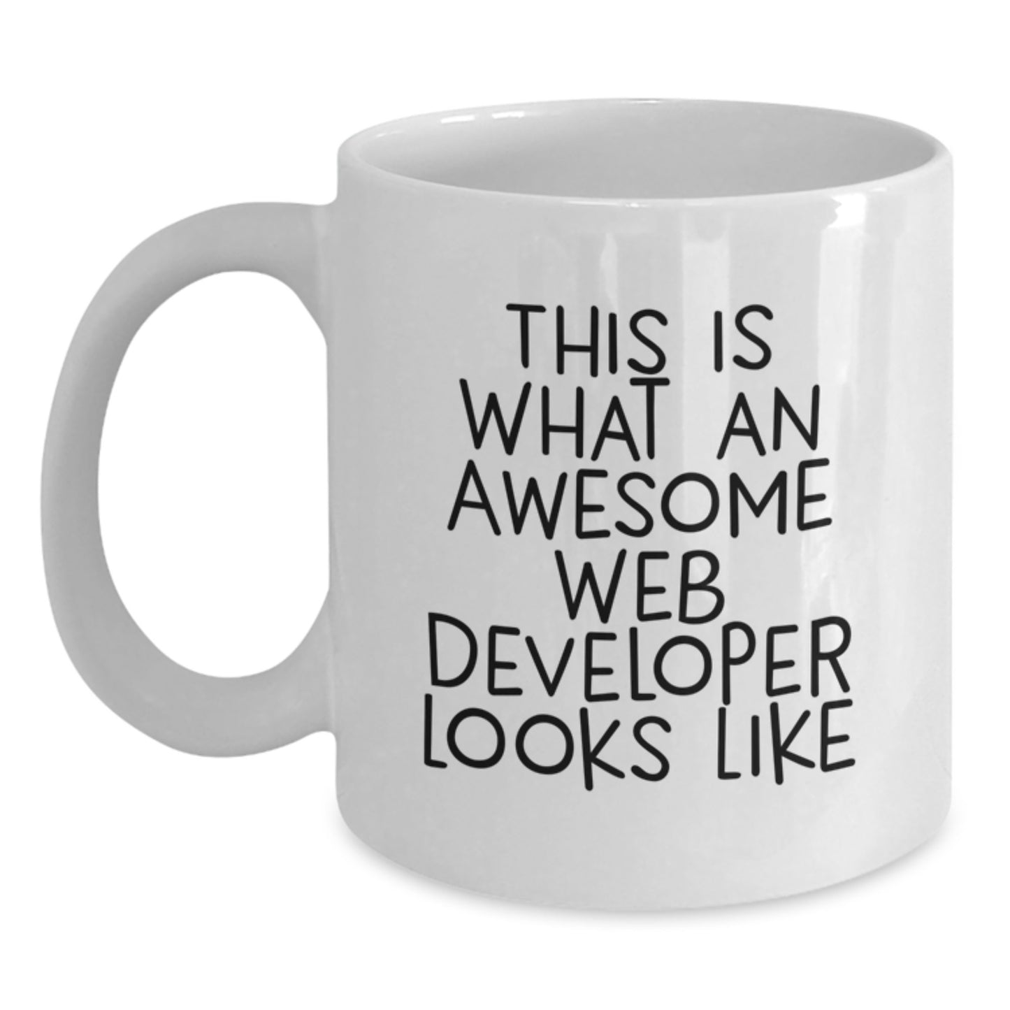 Web Developer Keepsake Mug Birthday Gift for Him - Main