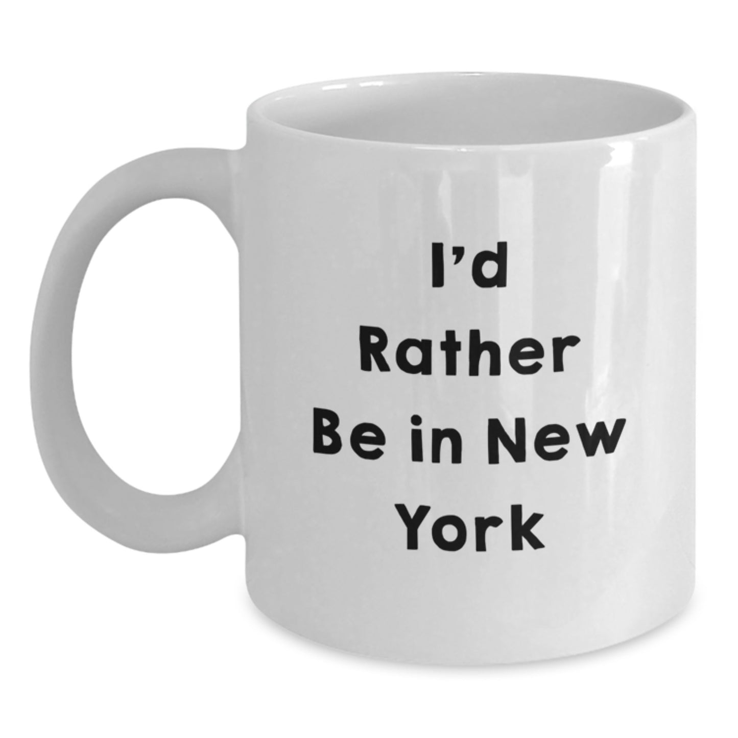New York Classic White Coffee Mug Keepsake for Him – Birthday Gift - Main