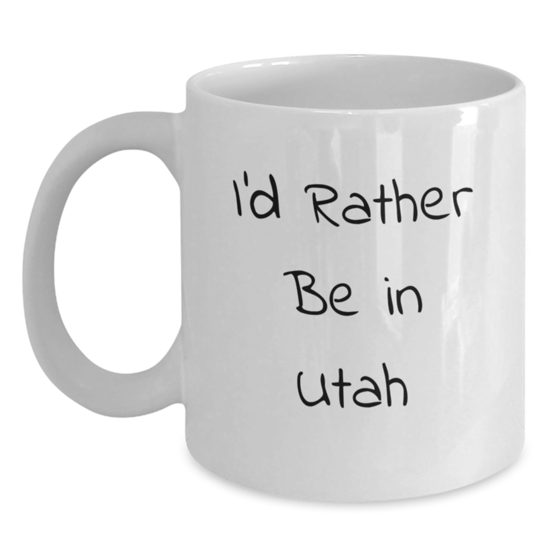 Utah Keepsake White Coffee Mug for Him Surprise Birthday Gift - Main