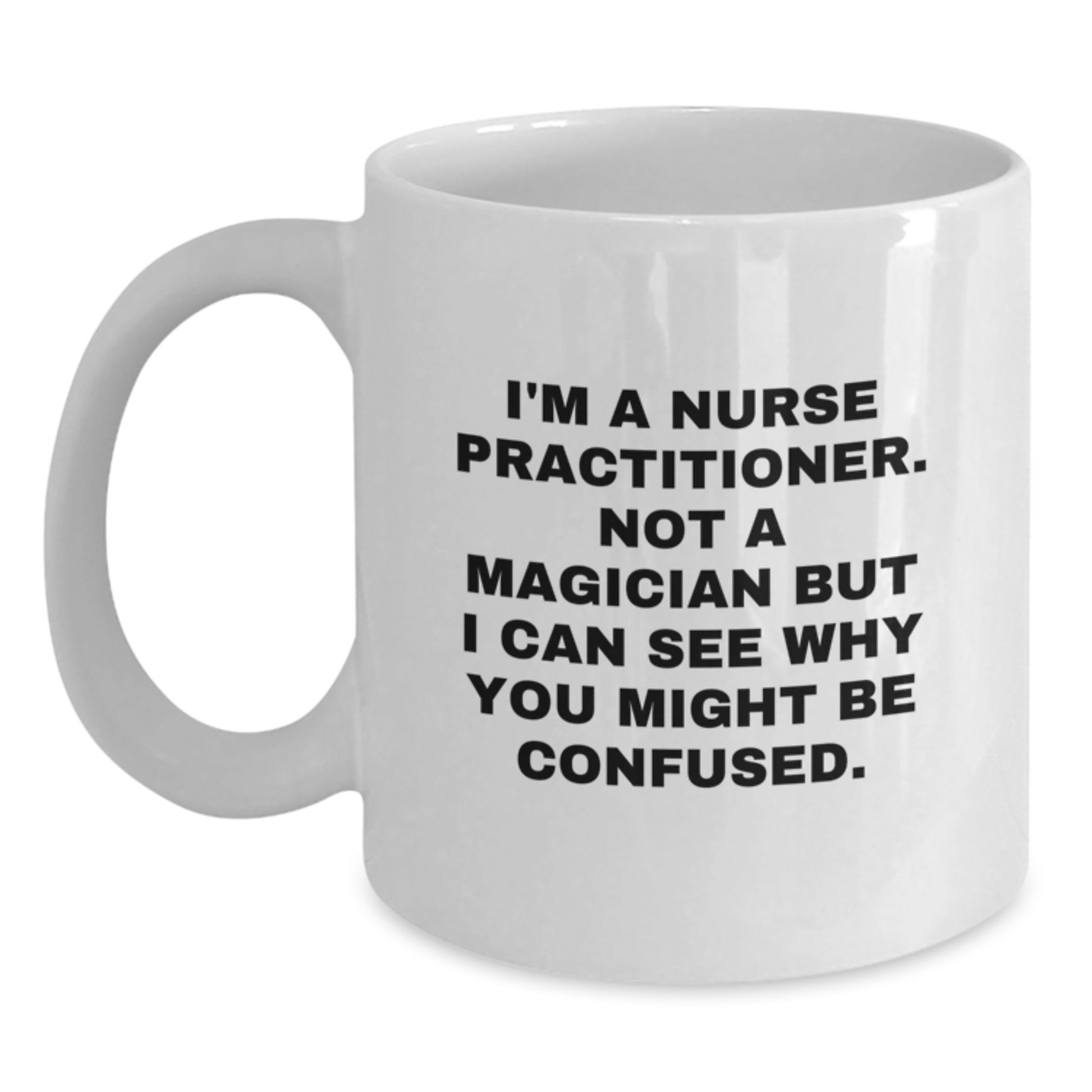 Funny Nurse Practitioner Gifts for Her Graduation Unique from Coworkers - Main