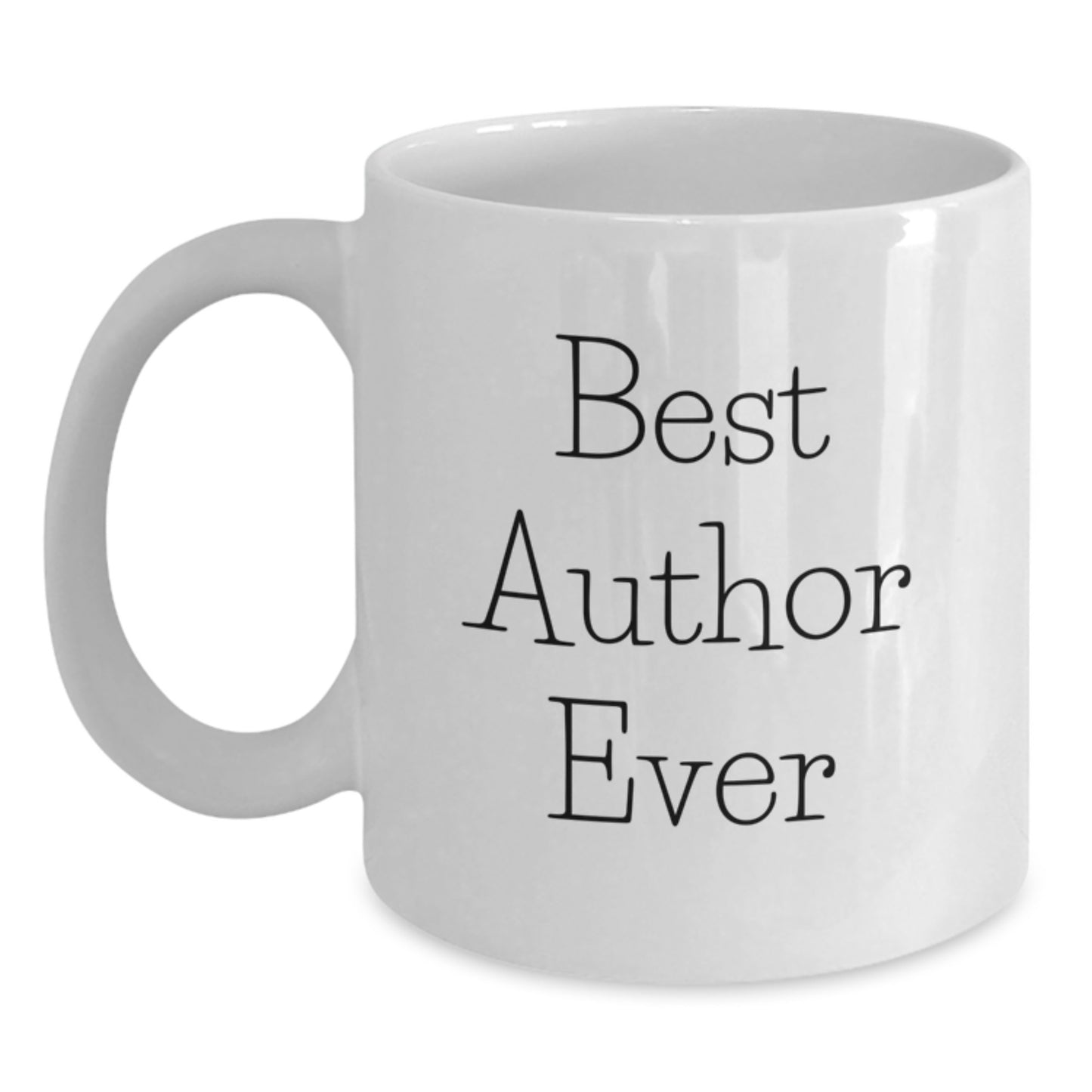Author Keepsake Premium White Coffee Mug for Him Birthday Gift - Main
