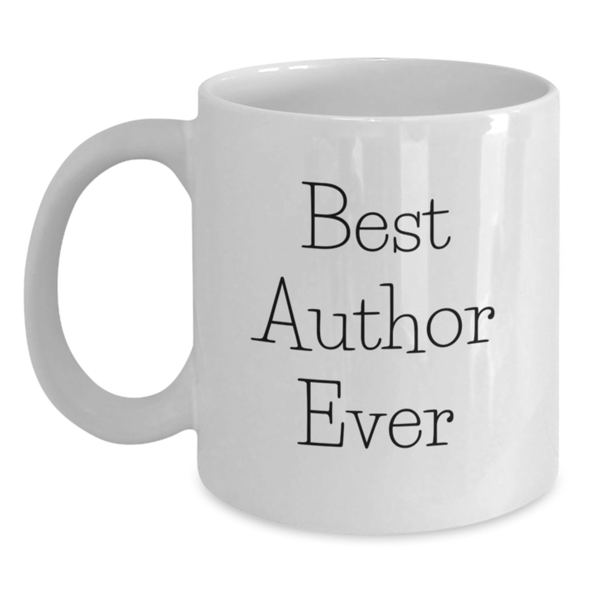 Author Keepsake Premium White Coffee Mug for Him Birthday Gift - Main