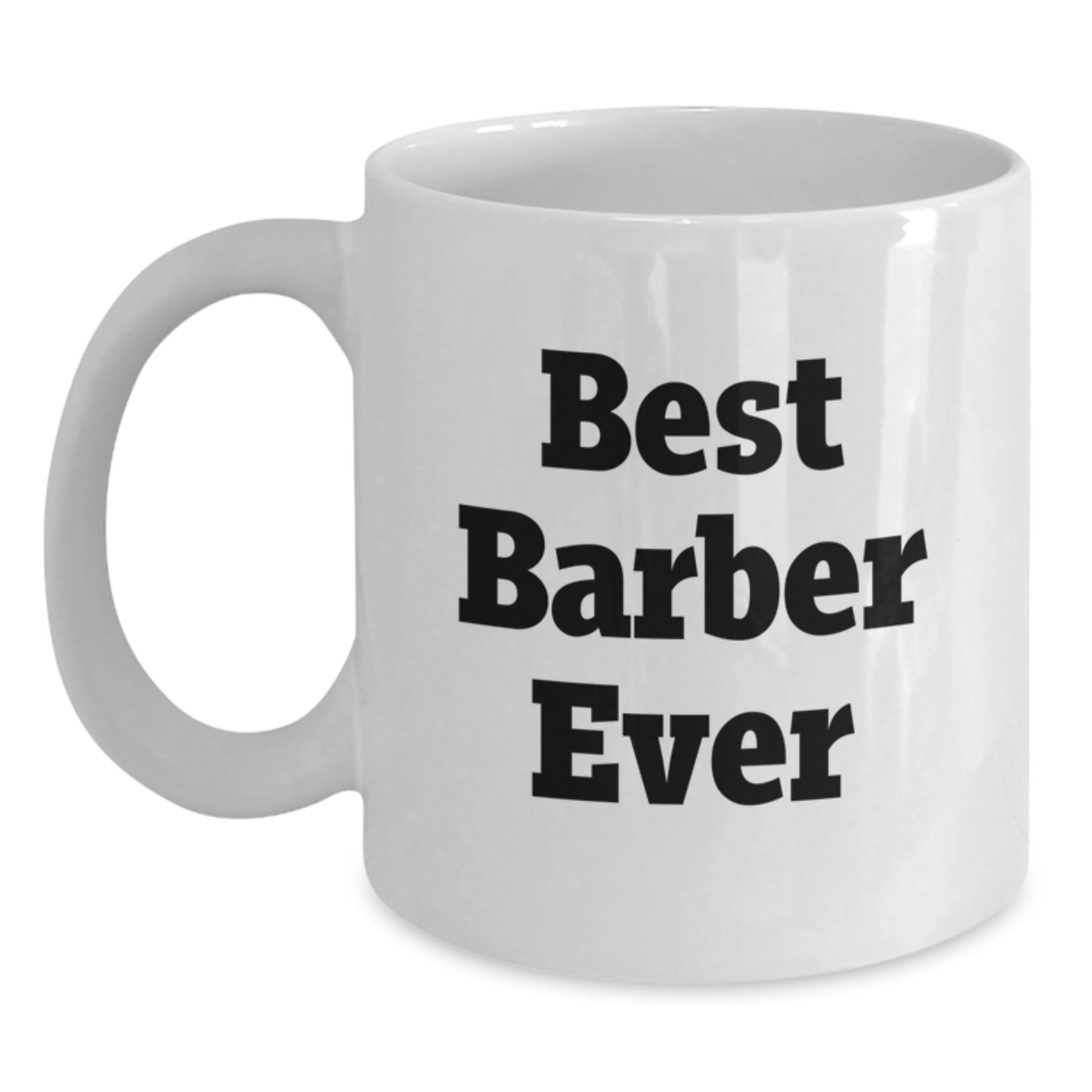 Barber Keepsake White Coffee Mug for Him Birthday Gift - Main