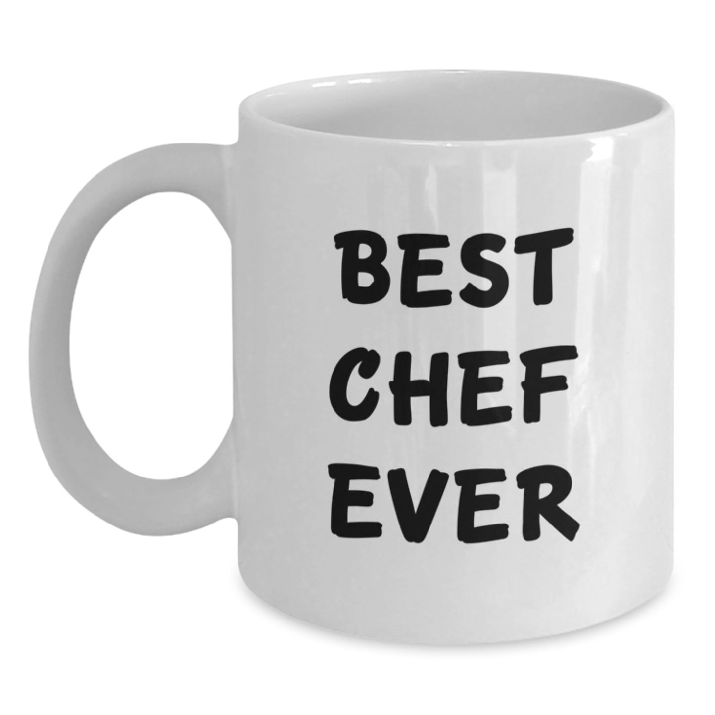 Chef Keepsake White Coffee Mug for Him Birthday Gift Best Chef Ever - Main