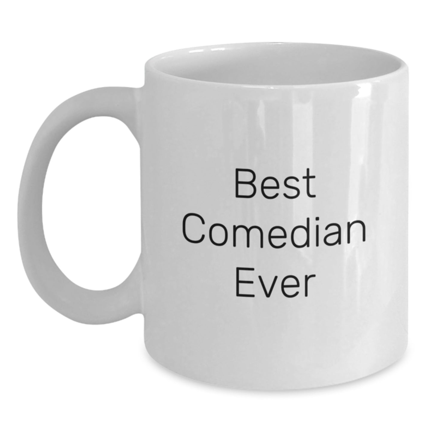 Comedian Keepsake Premium White Coffee Mug for Him Birthday Gift - Main