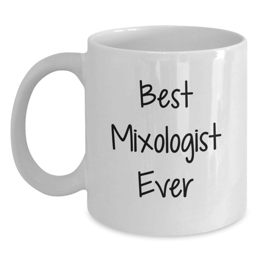 Best Mixologist Ever Keepsake Mug for Him Birthday Gift - Premium 11oz - Main