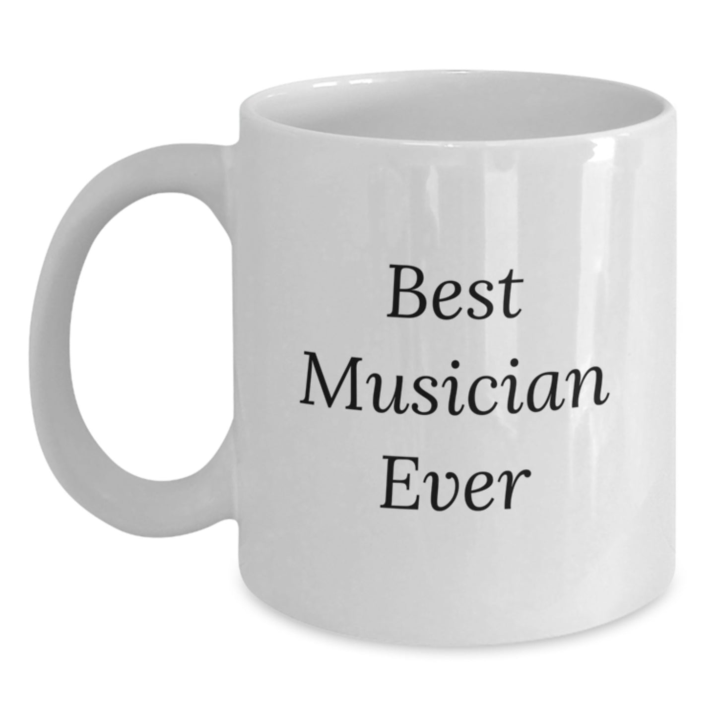 Musician Keepsake White Coffee Mug for Him Birthday Gift Best Musician - Main