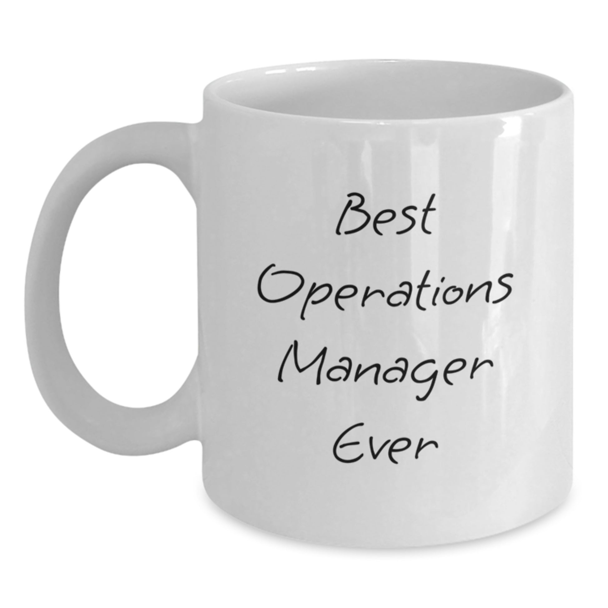 Operations Manager Keepsake White Coffee Mug for Him Birthday Gift Best - Main