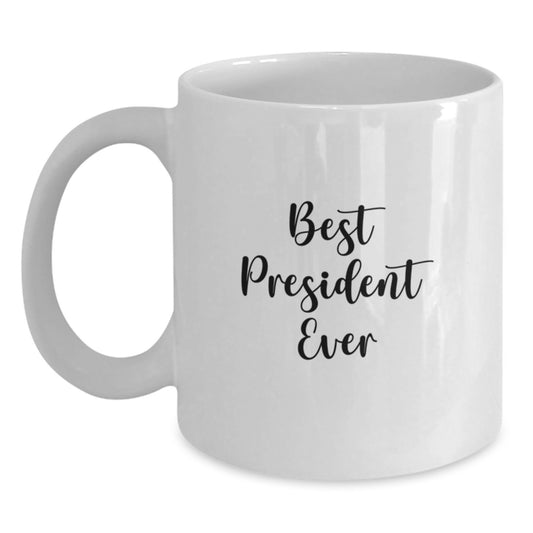 For Him Keepsake President Mug Best President Ever Birthday Gift - Main