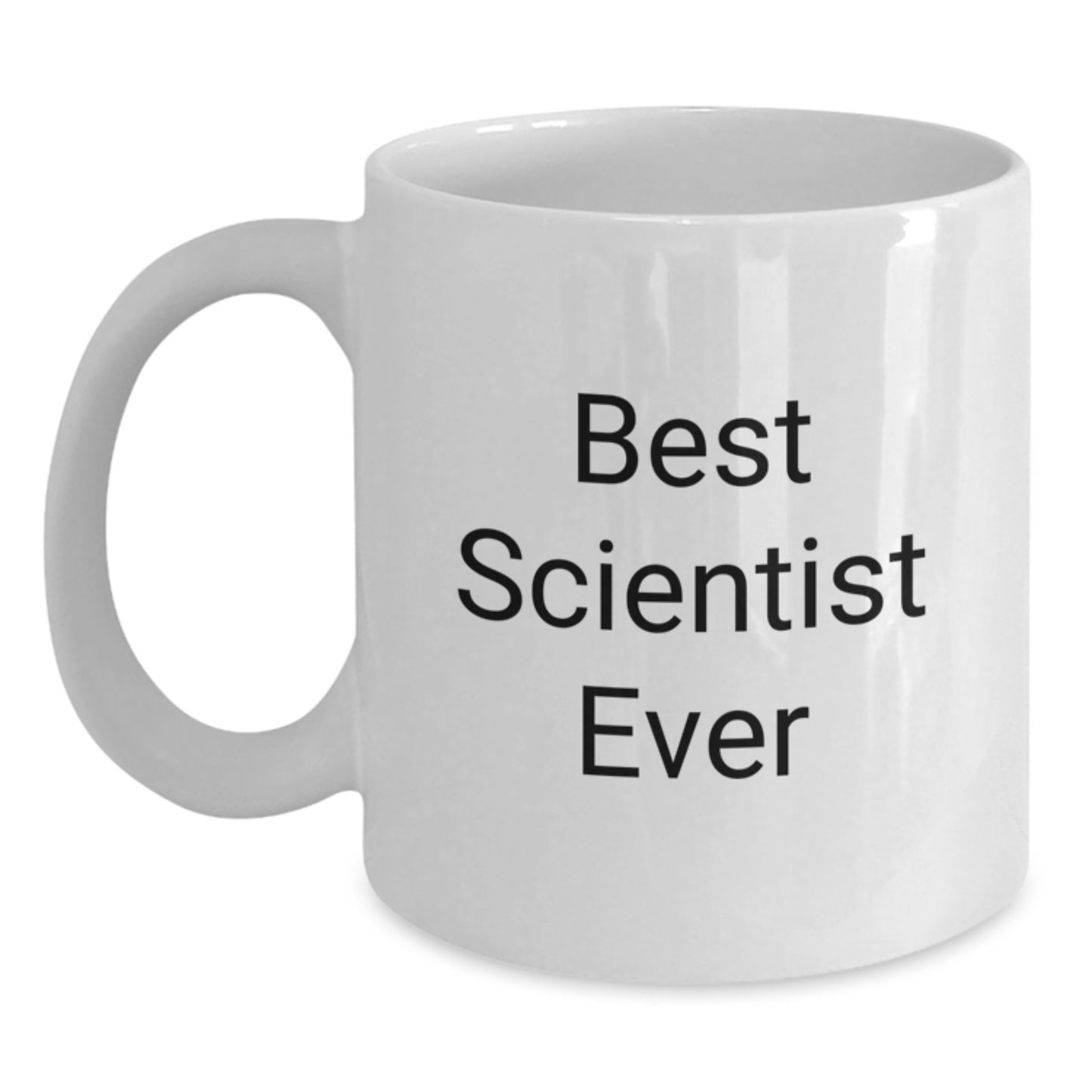 For Him Keepsake Birthday Gift White Coffee Mug – Best Scientist Ever - Main