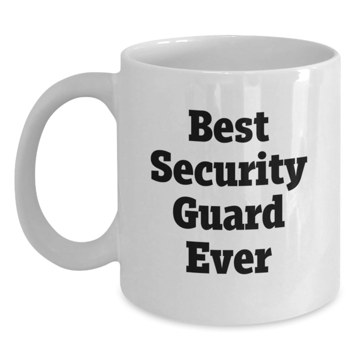 Christmas Gift for Him - Best Security Guard Ever Present Mug - Main