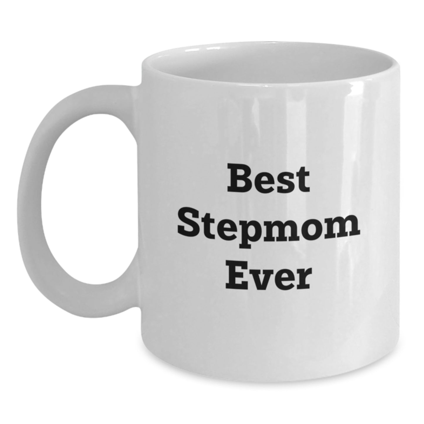 Stepmom White Coffee Mug Keepsake Best Stepmom Birthday Gift for Him - Main