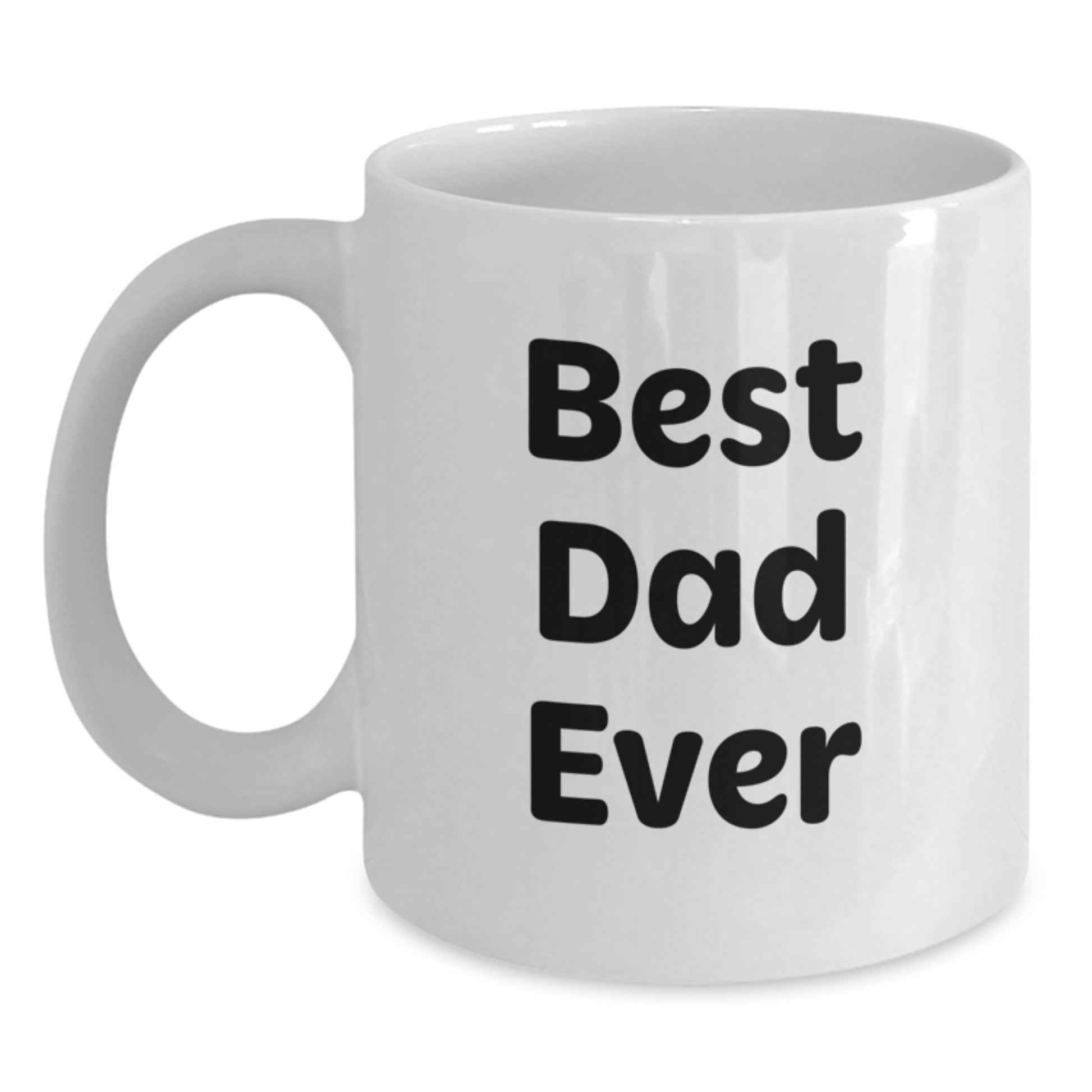 Dad Keepsake White Ceramic Coffee Mug for Him Birthday Gift Best Dad - Main