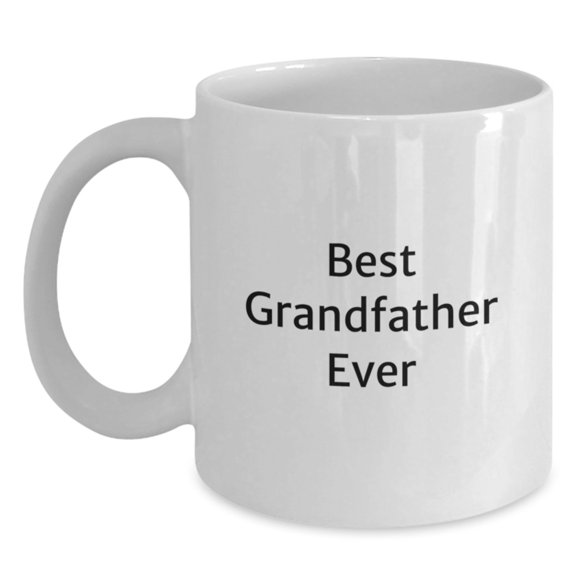 Grandfather Keepsake White Coffee Mug for Him Birthday Gift Ceramic - Main