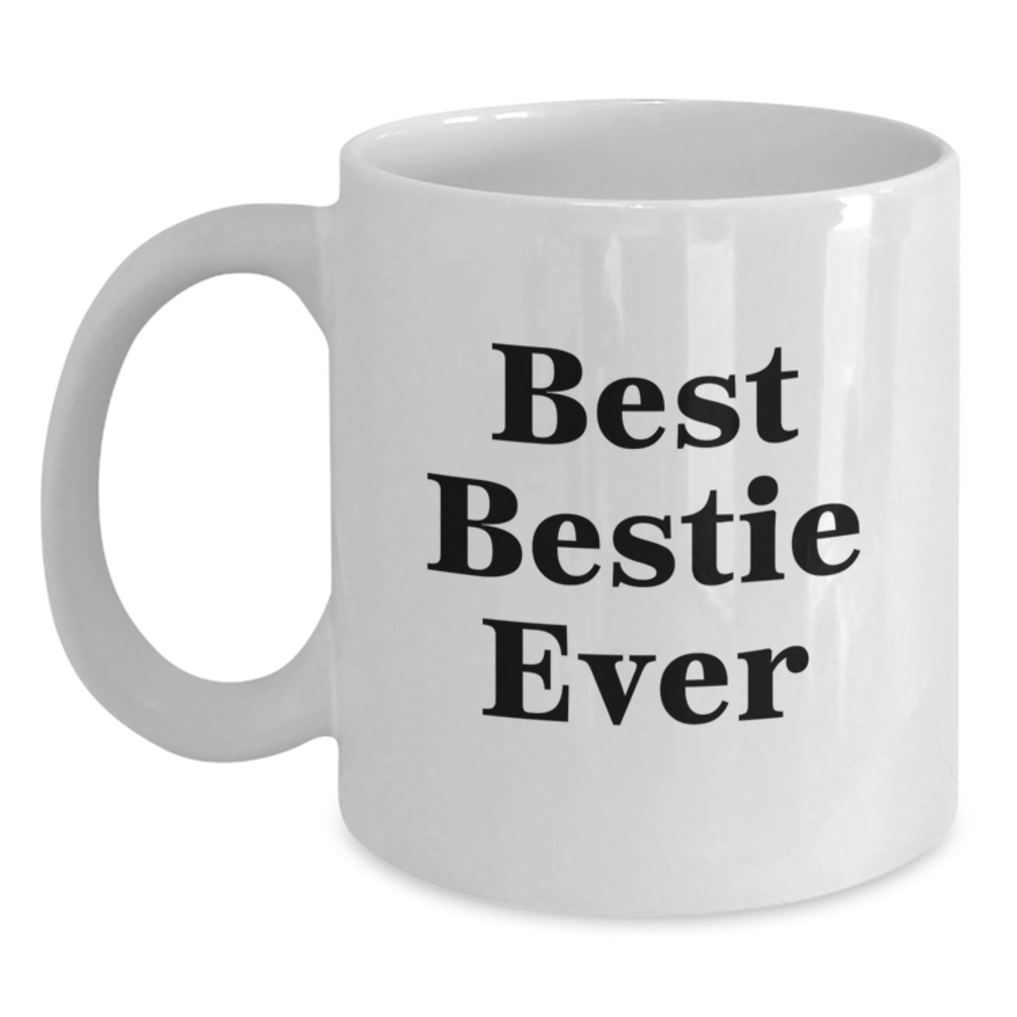 Bestie Keepsake White Coffee Mug for Him Birthday Gift with 11oz or 15oz - Main