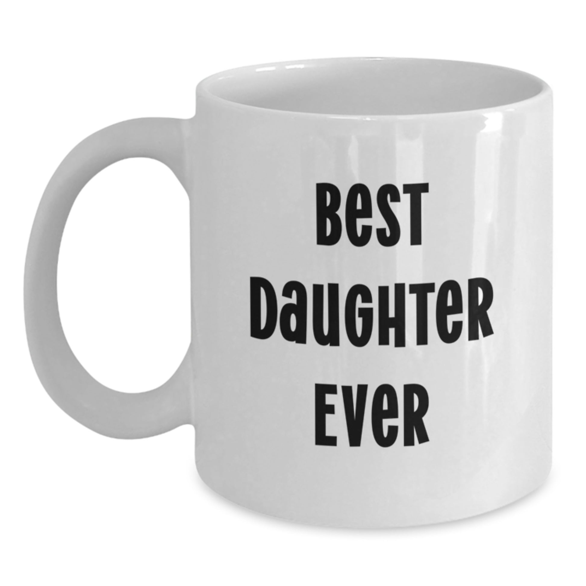 Daughter Keepsake White Coffee Mug Birthday Gift - Main