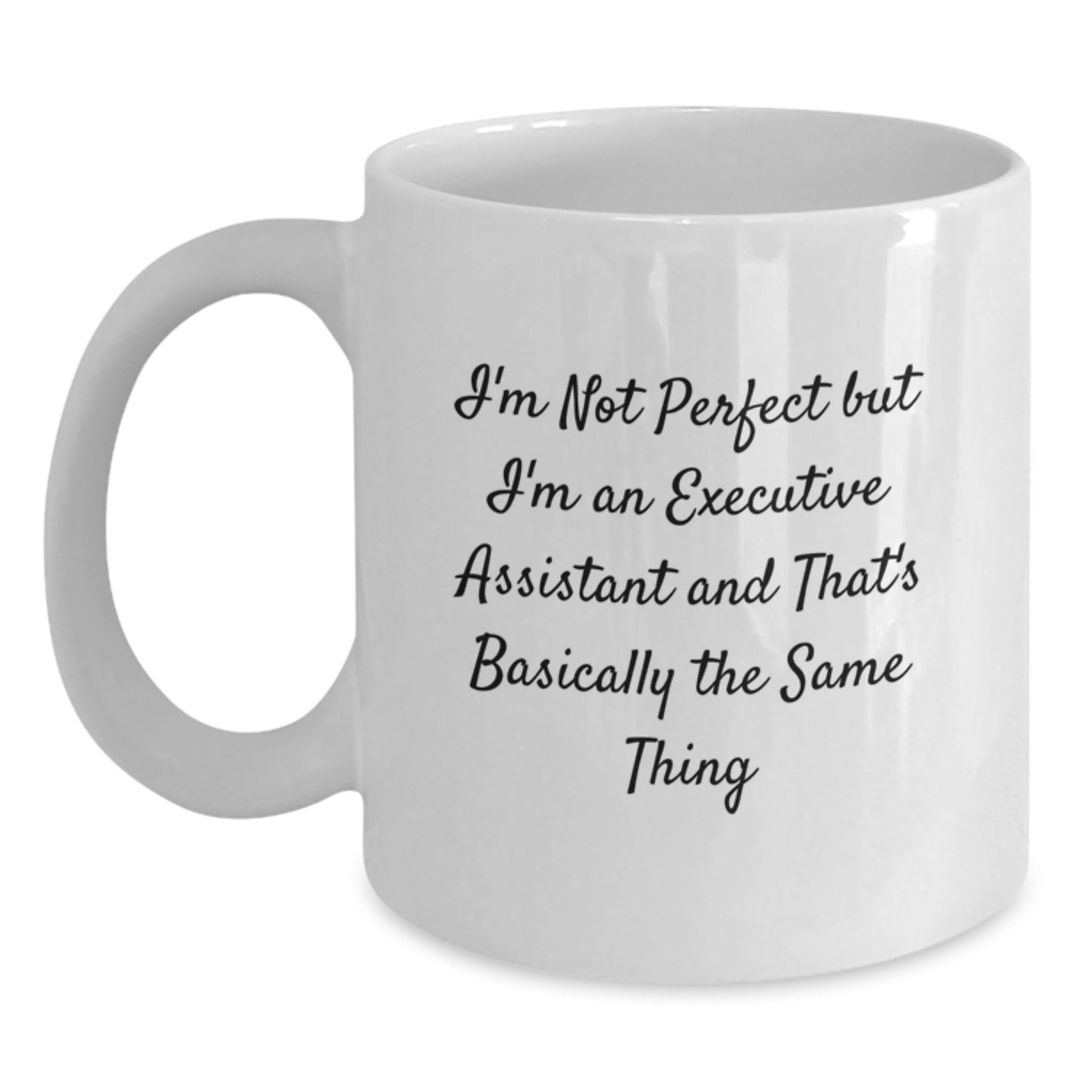 Birthday Gift for Her Executive Assistant White Coffee Mug Present - Main