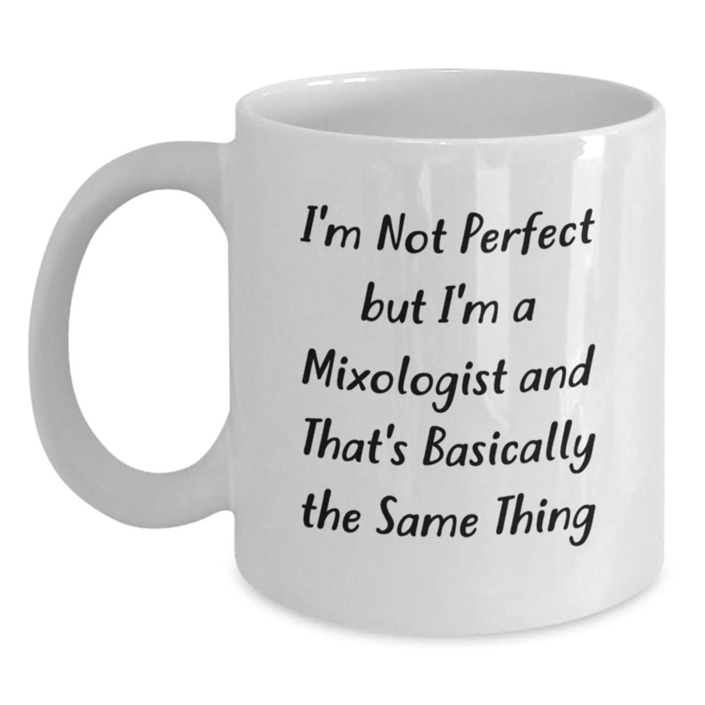 For Him Keepsake Birthday Gift I'm Not Perfect But I'm A Mixologist Mug - Main