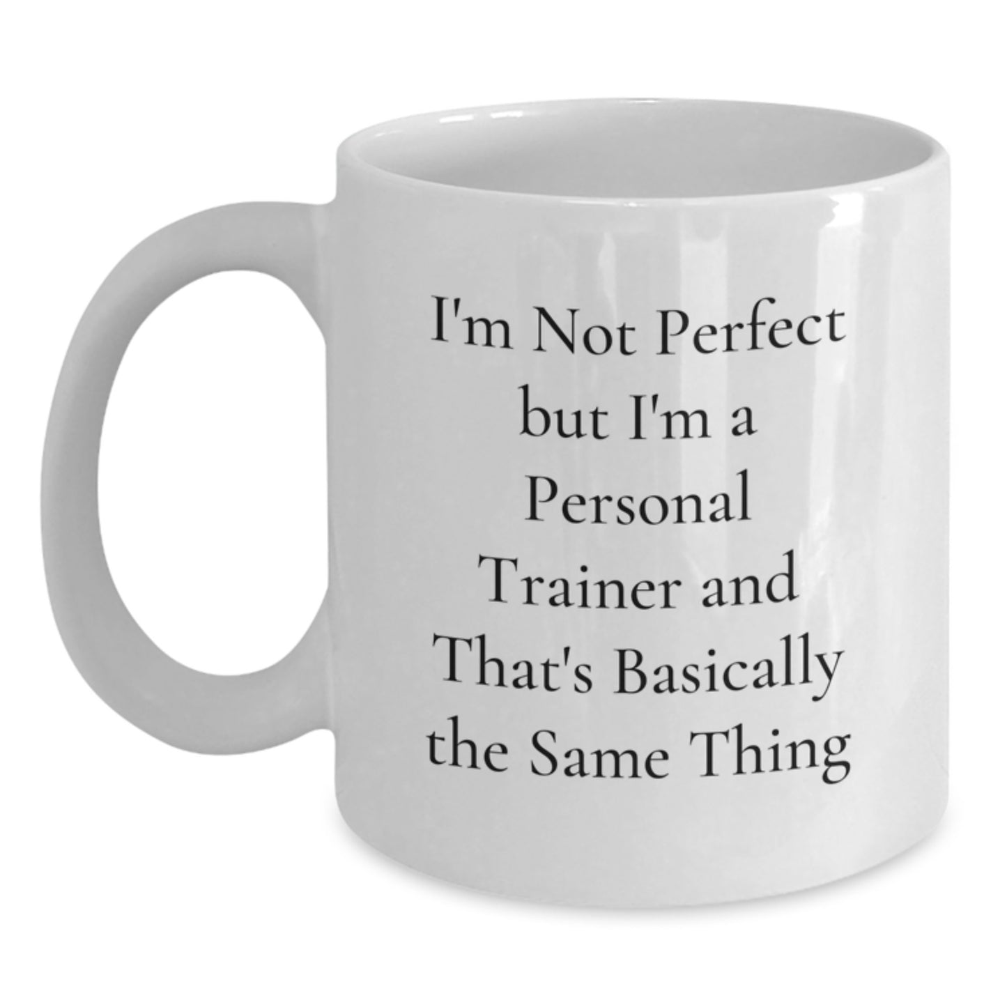 Personal Trainer Keepsake White Coffee Mug Birthday Gift for Him - Main