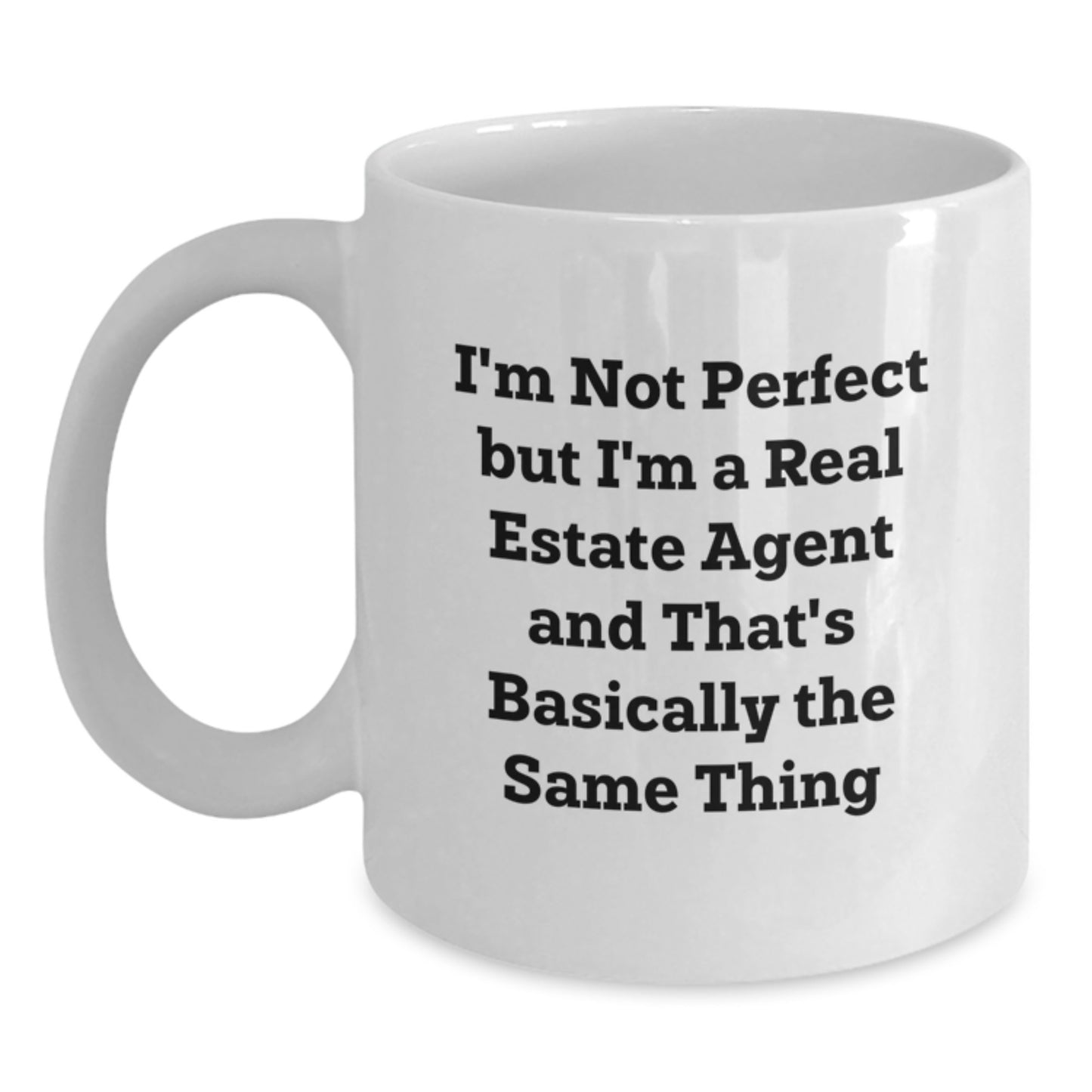 Birthday Gift Real Estate Agent Mug for Her Present - Main