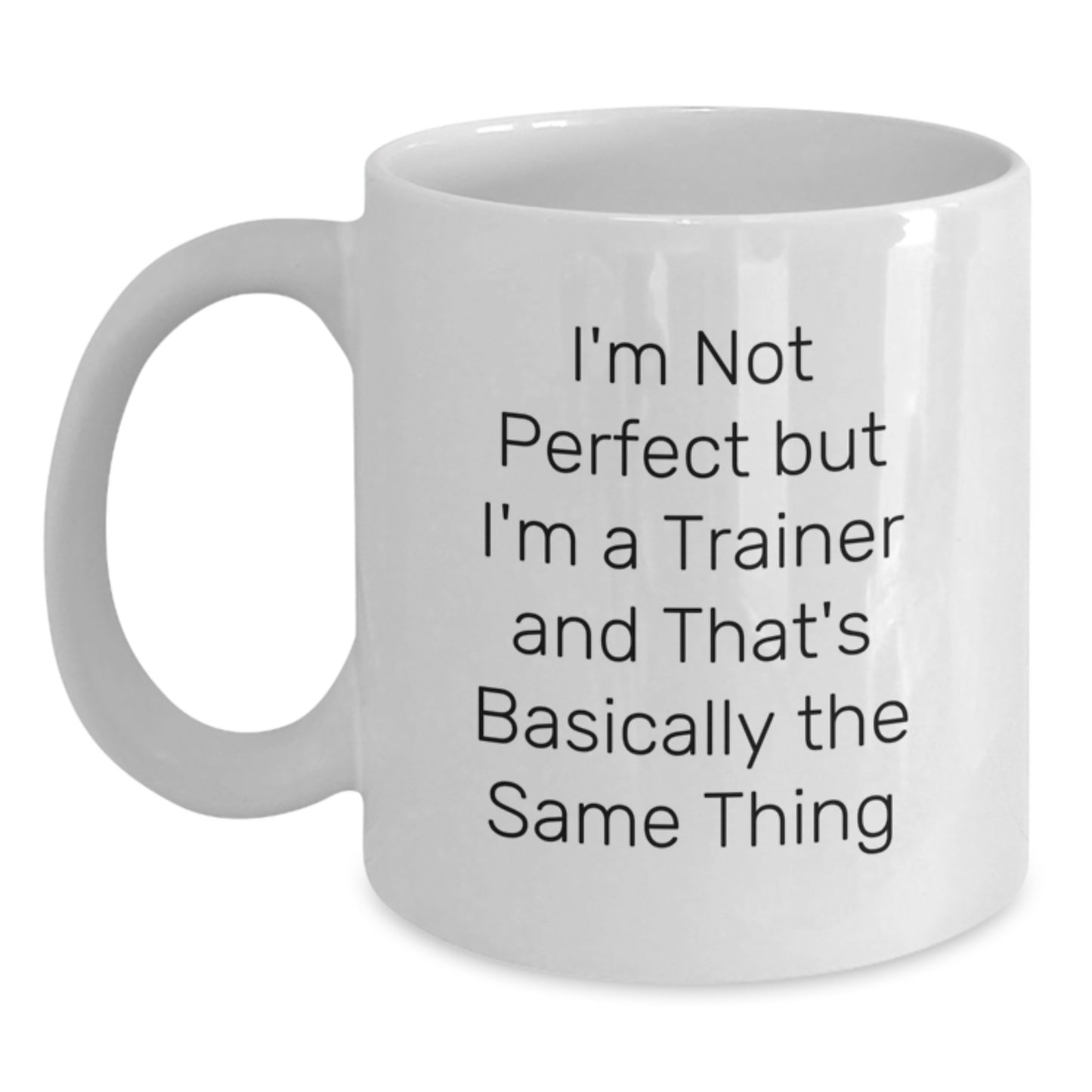 Trainer Keepsake Mug for Him Birthday Gift - 15oz Ceramic Microwave Safe - Main