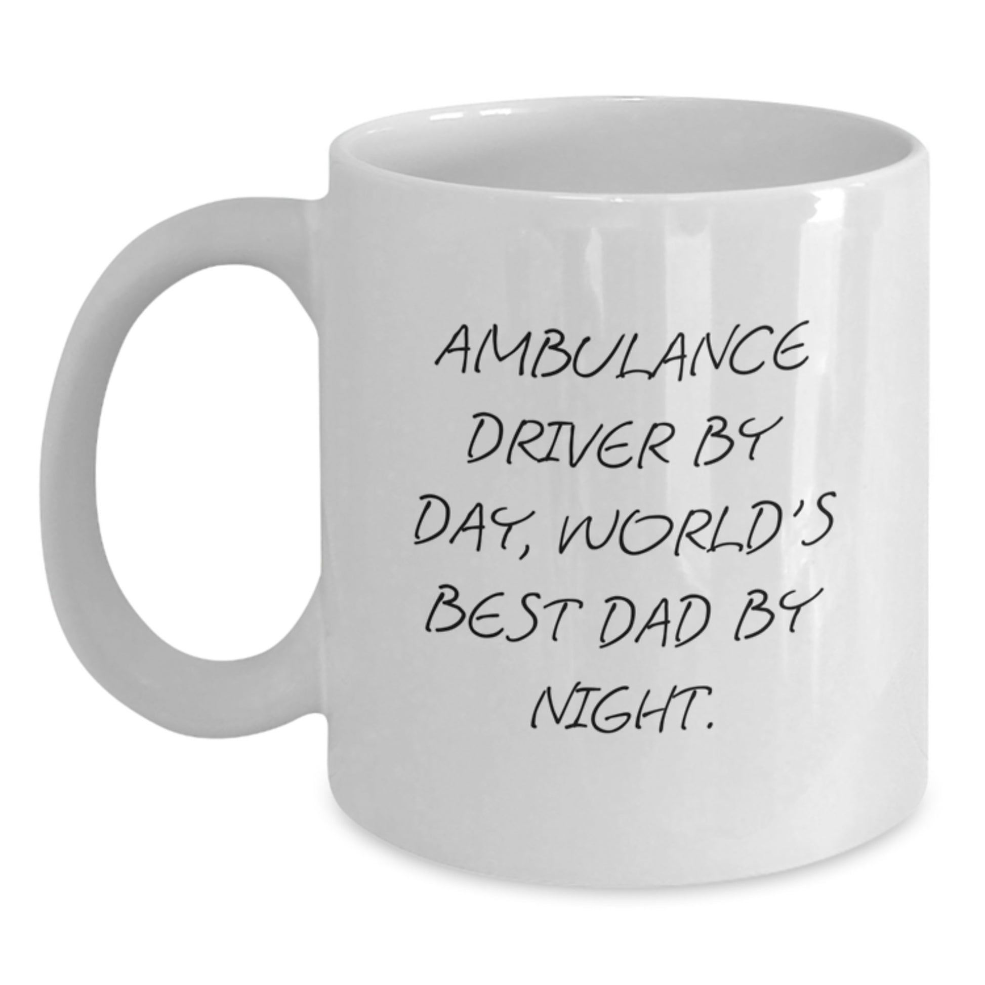 Birthday Gift Ambulance Driver By Day, World's Best Dad Mug for Her - Main